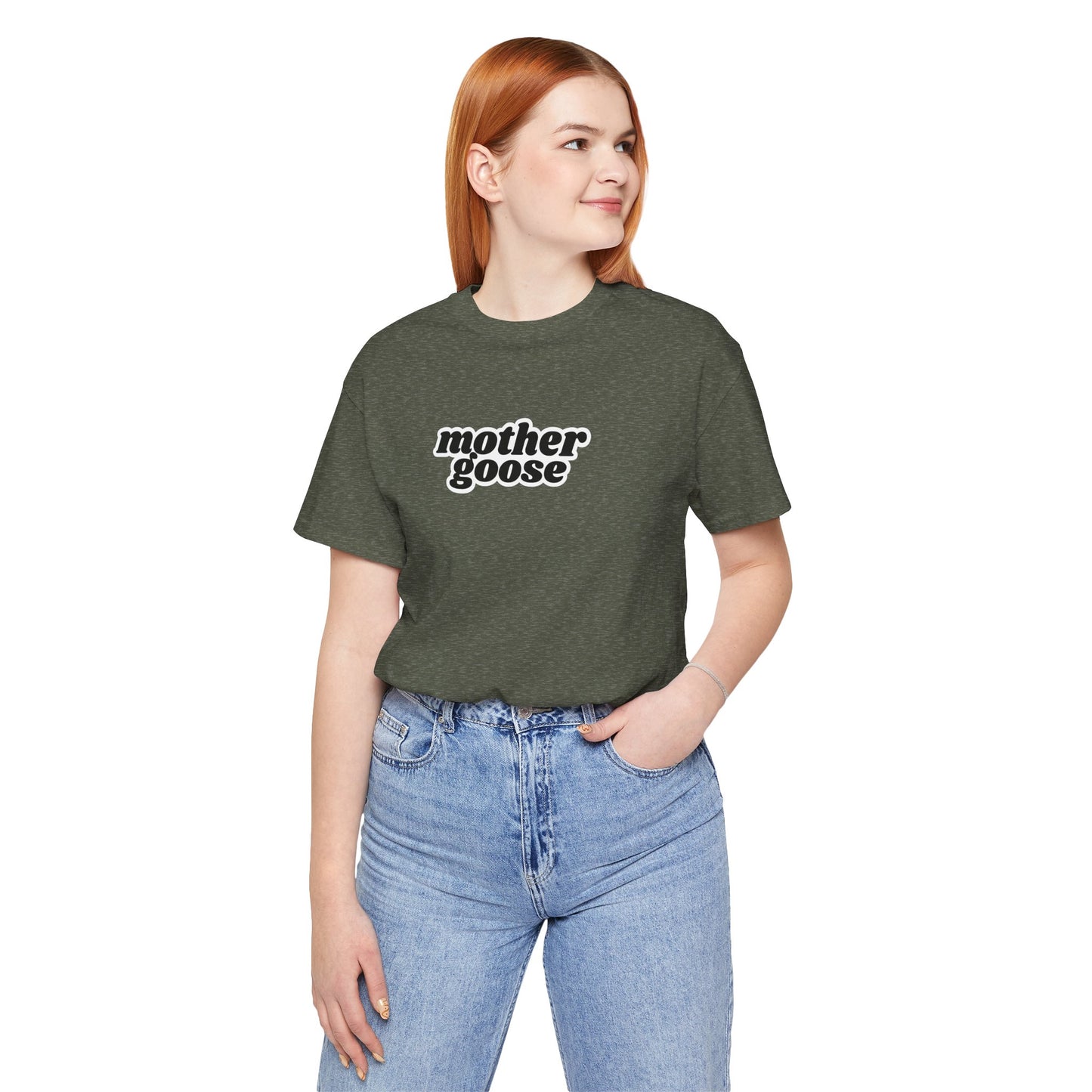 Retro Mother Goose - Unisex - On Dark and Light Colored Tee๐