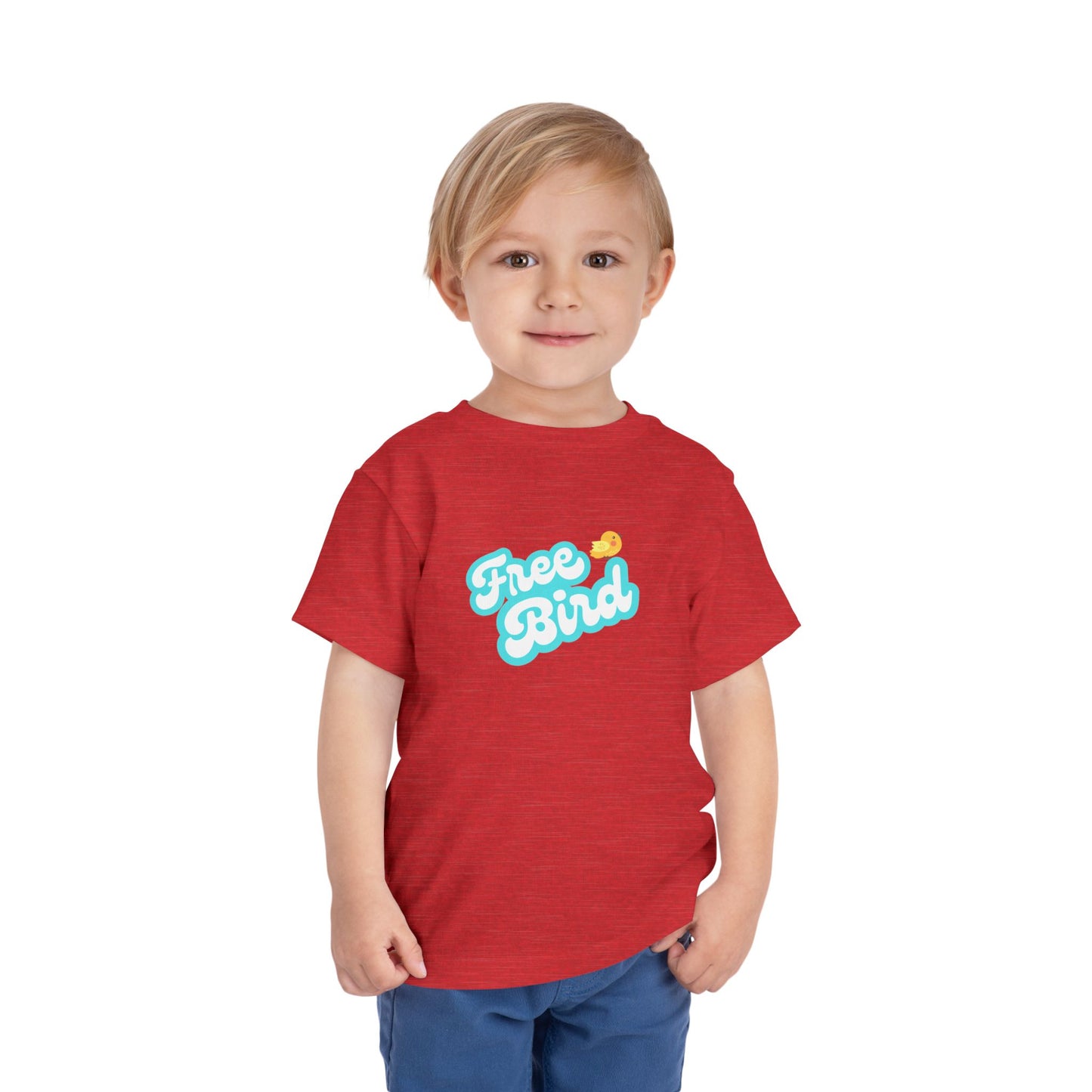 Free Bird - Unisex Toddler/Kid - Front Print on Light & Dark Tees👕