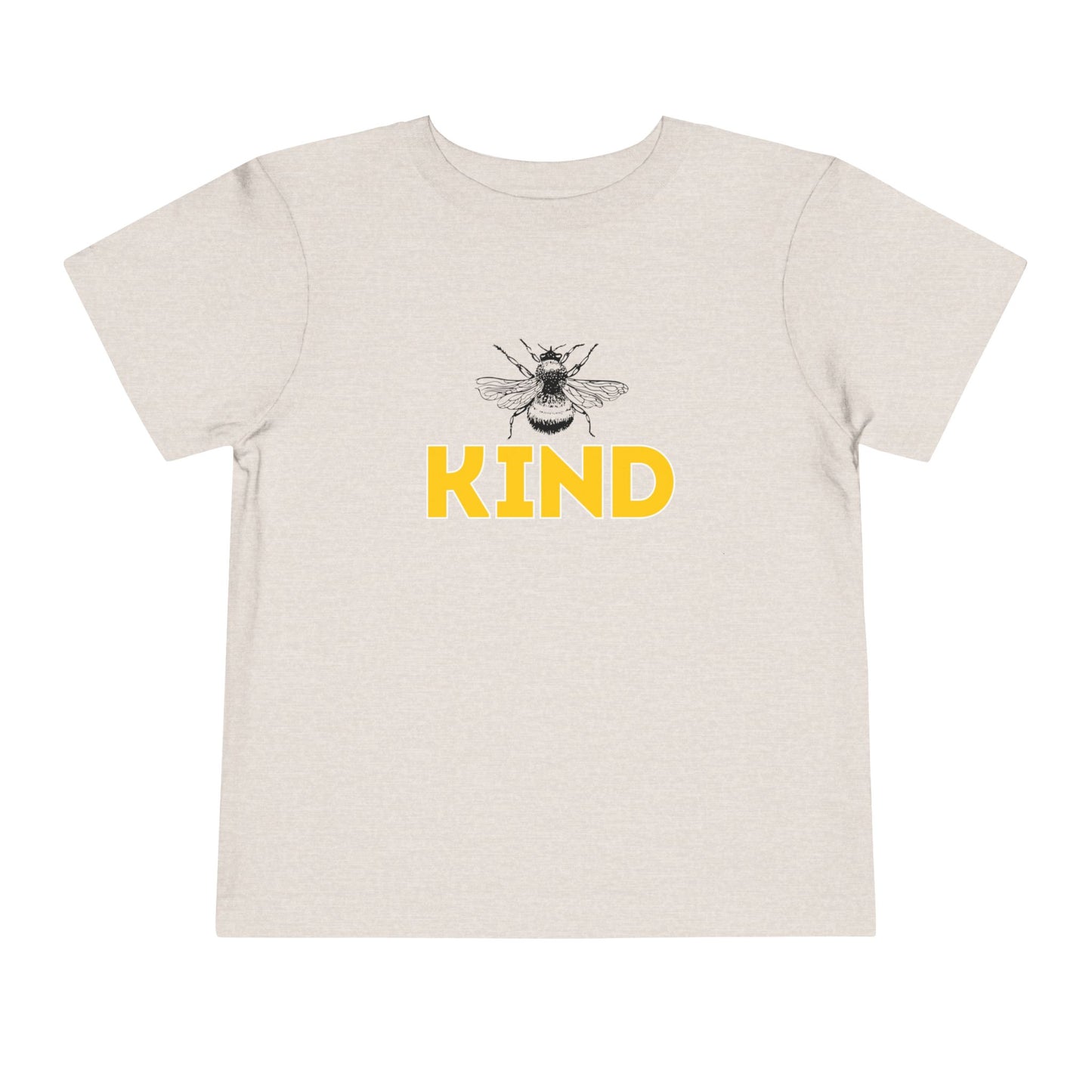 Bee Kind - Unisex Toddler/Kid - Front Print on Light & Dark Tees👕