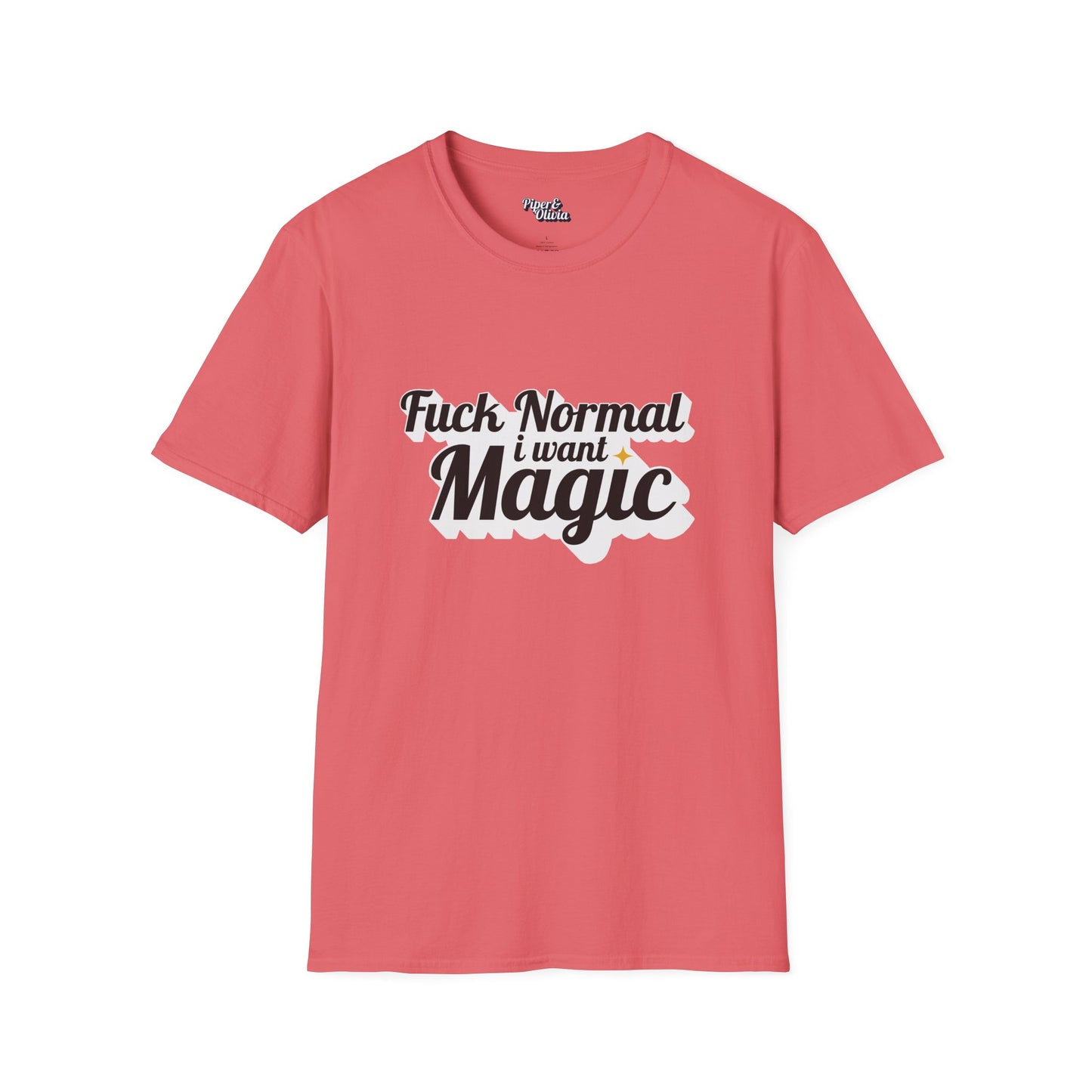 F Normal - Unisex - On Dark and Light Colored Tee๐
