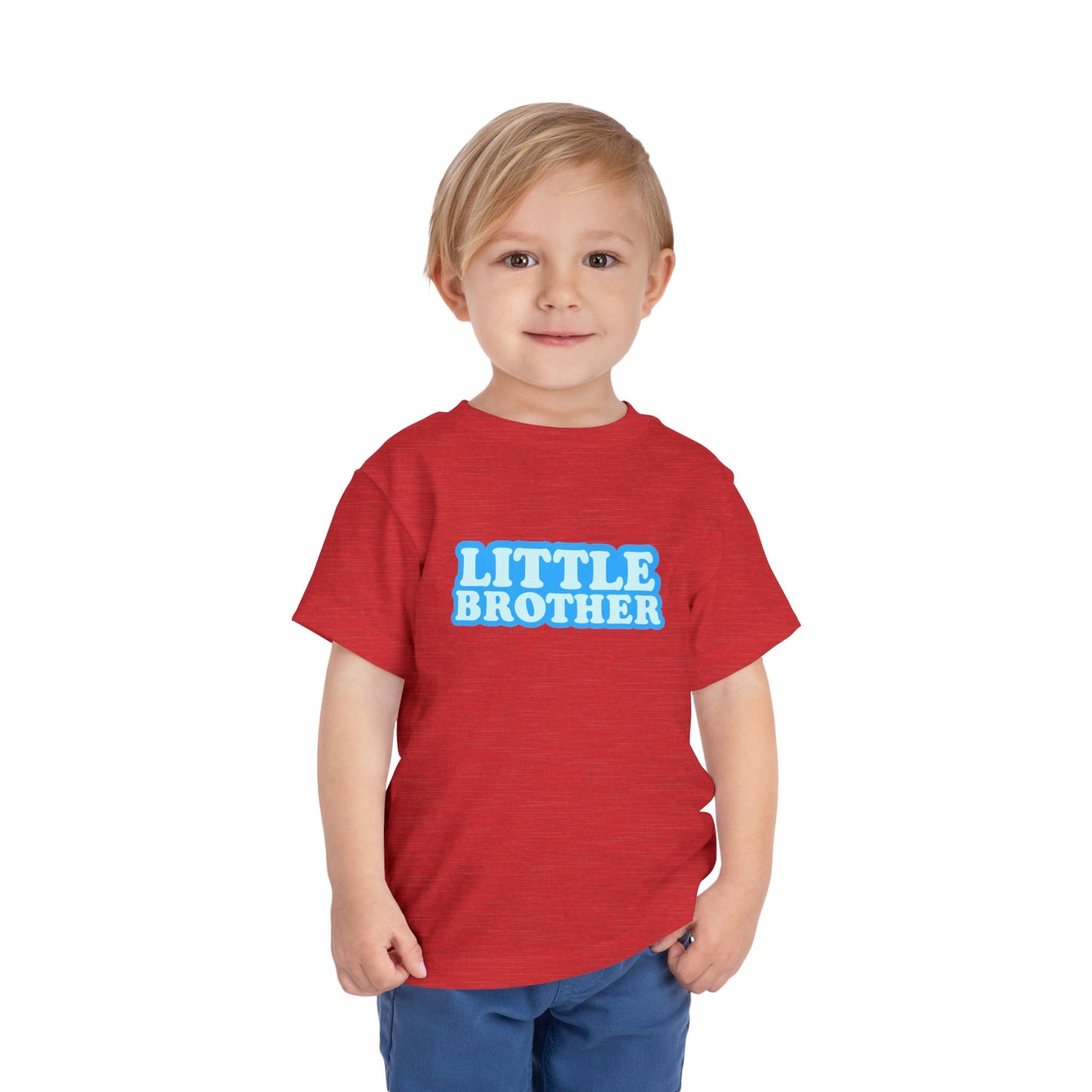 Little Brother - Unisex Toddler/Kid - Front Print on Light & Dark Tees 👕