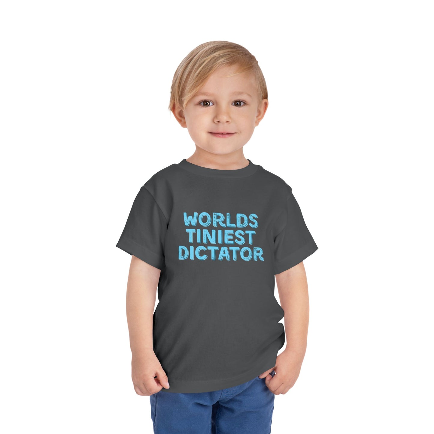Tiniest Dictator - Unisex Toddler/Kid - Front & Back Print on Light & Dark Tees👕