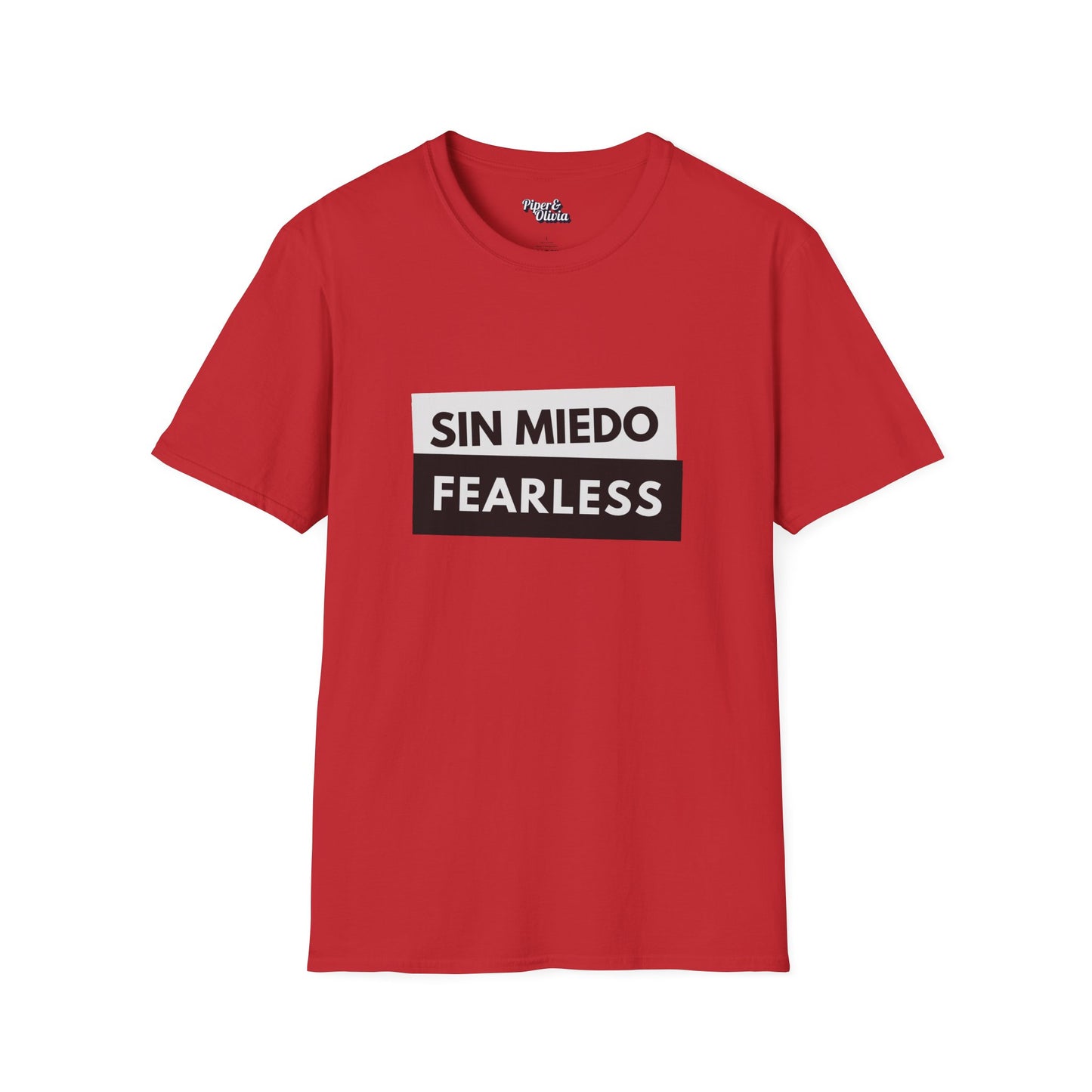 Sin Miedo - Unisex - On Dark and Light Colored Tee๐