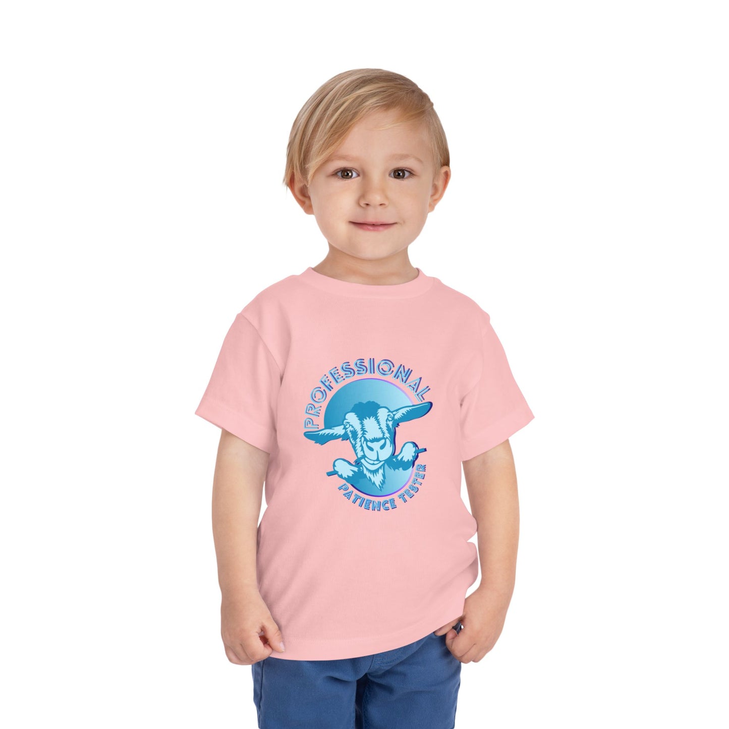 Patience Tester - Toddler Unisex - Front Print on Light & Dark Tees👕