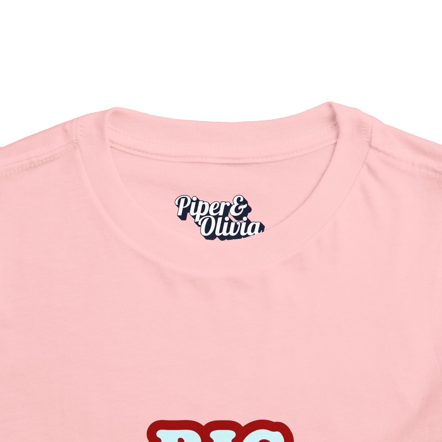 Big Sister - Unisex Toddler/Kid - Front Print on Light & Dark Tees 👕