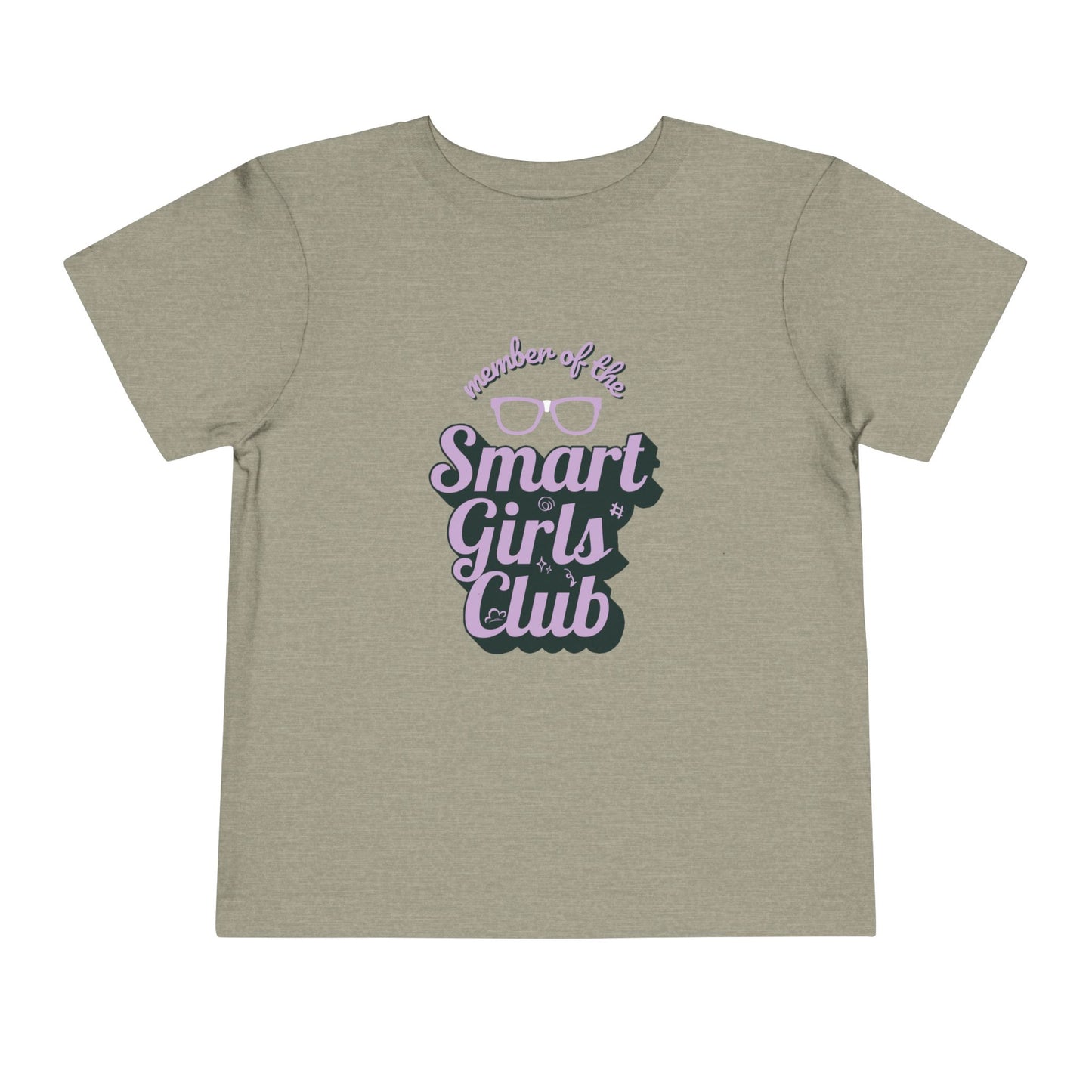Smart Girls Club - Unisex Toddler/Kid - Front Print on Light & Dark Tees 👕