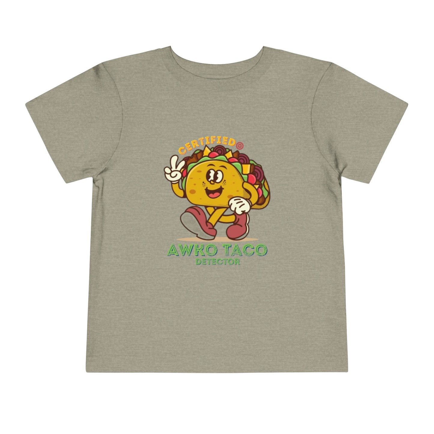Awko Taco - Unisex Toddler/Kid - Front Print on Light & Dark Tees ๐