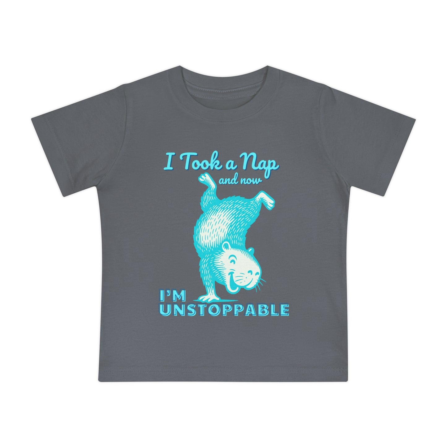 I'm Unstoppable - Unisex Baby/Toddler - on Light & Dark Tees👕