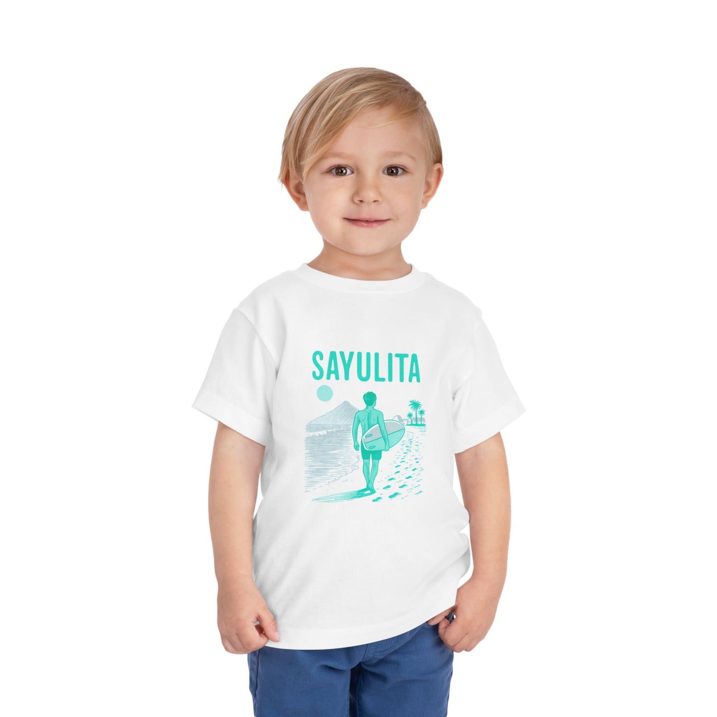 Sayulita- Unisex Toddler/Kid - Front Print on Light & Dark Tees 👕