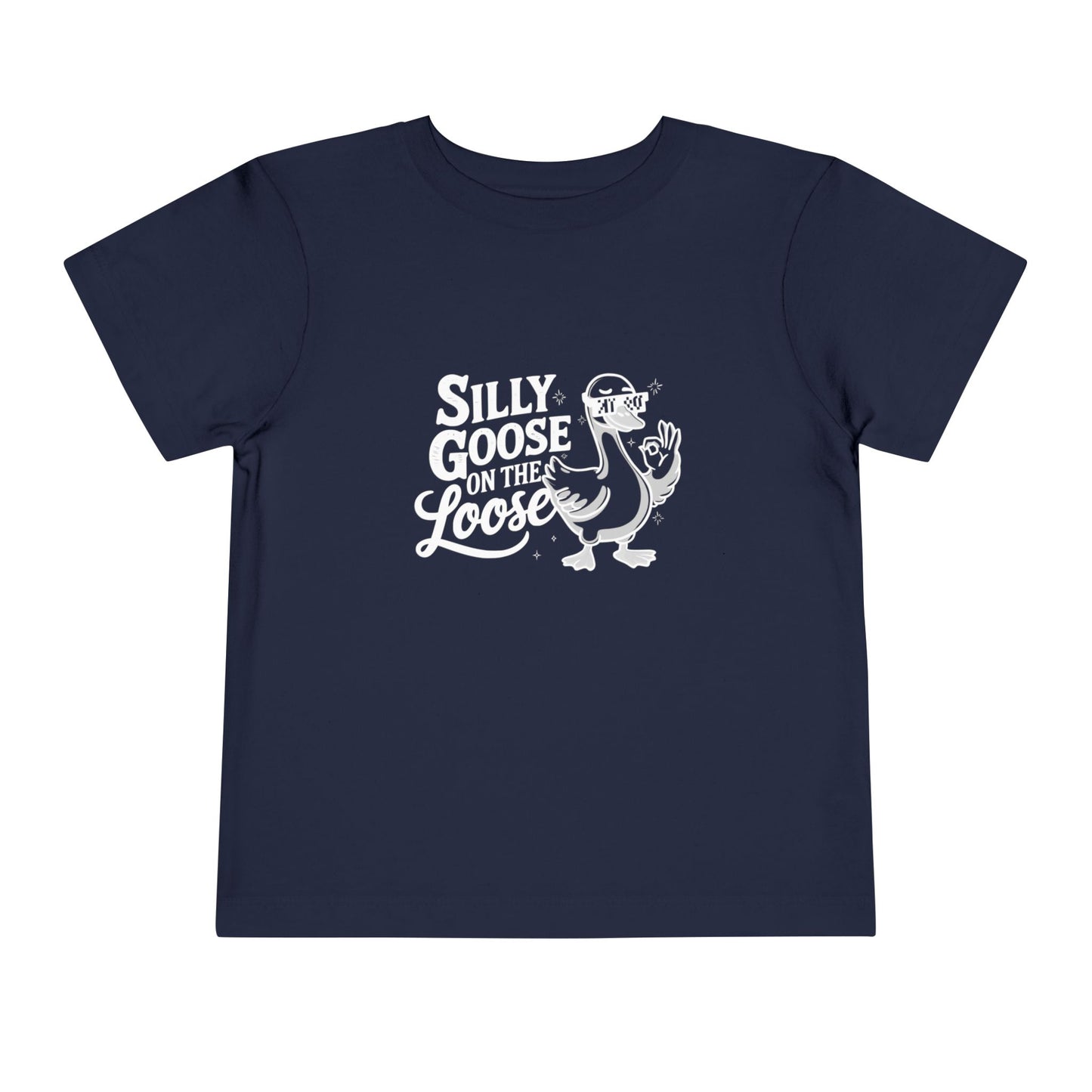 Loose Silly Goose - Toddler Unisex - Front Print on Light & Dark Tees👕