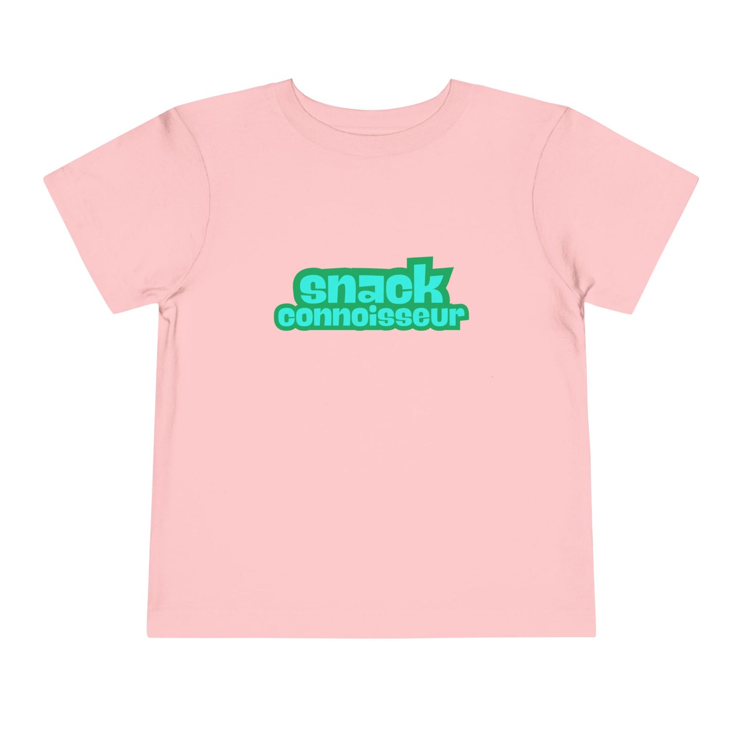 Snack Connoisseur - Unisex Toddler/Kid - Front Print on Light & Dark Tees 👕