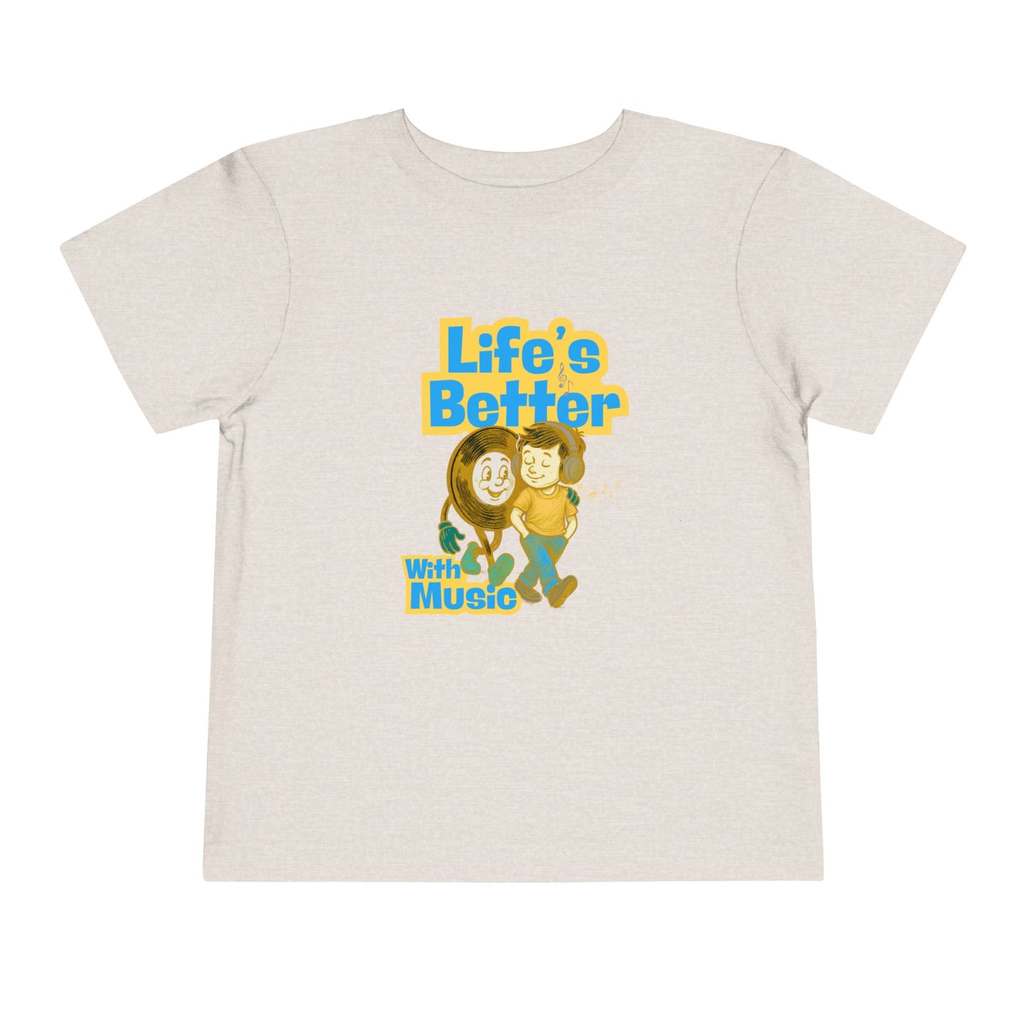 Life's Better - Unisex Toddler/Kid - Front Print on Light & Dark Tees 👕