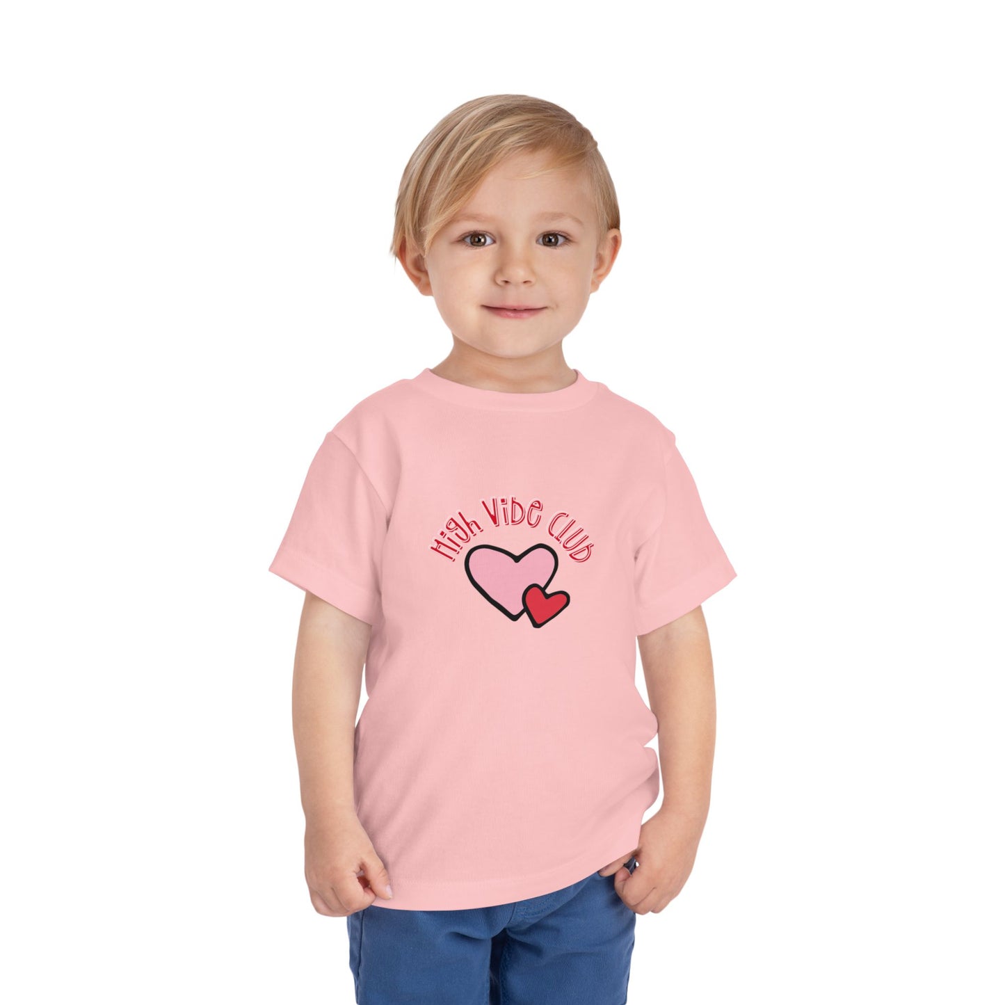 High Vibe Club - Toddler Unisex - Front and Back Print on Light & Dark Tees👕