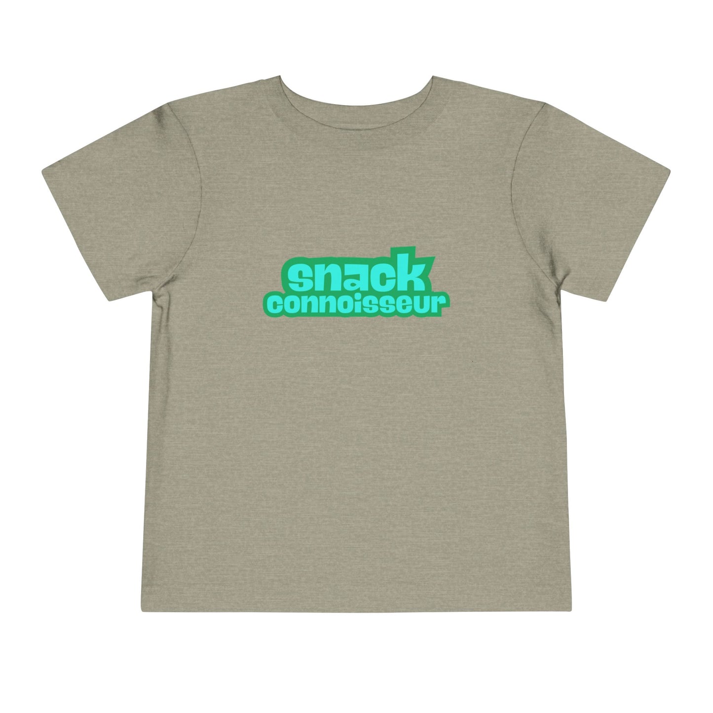 Snack Connoisseur - Unisex Toddler/Kid - Front Print on Light & Dark Tees 👕