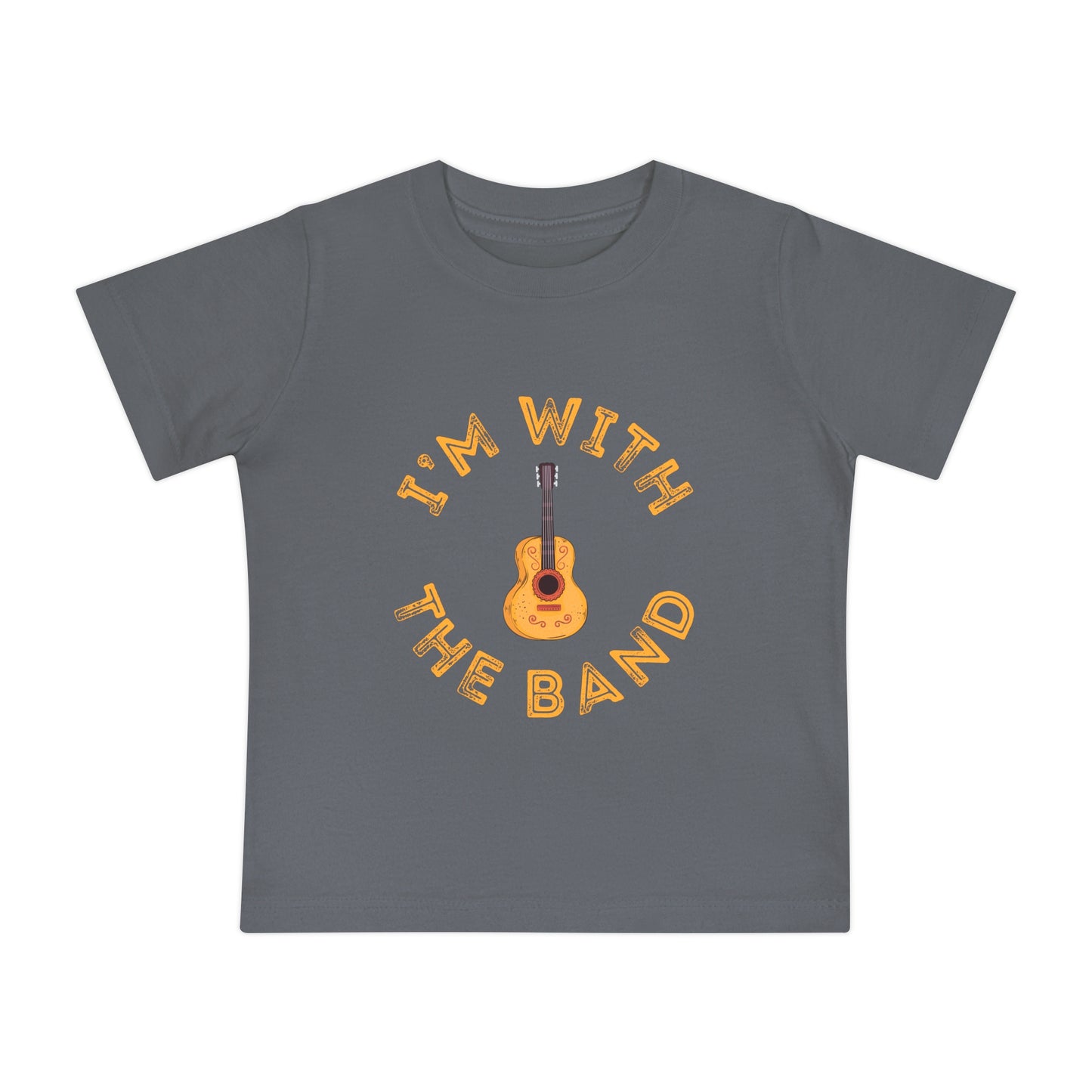 With The Band - Unisex Baby/Toddler - on Light & Dark Tees👕