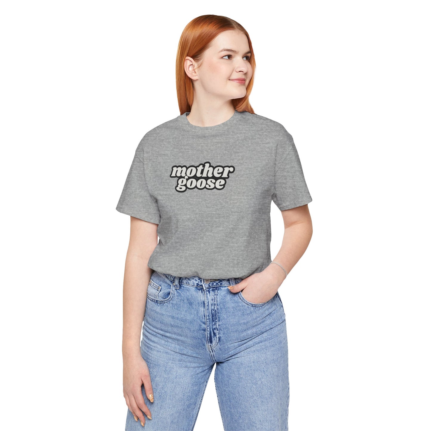 Retro Mother Goose - Unisex - On Dark and Light Colored Tee๐