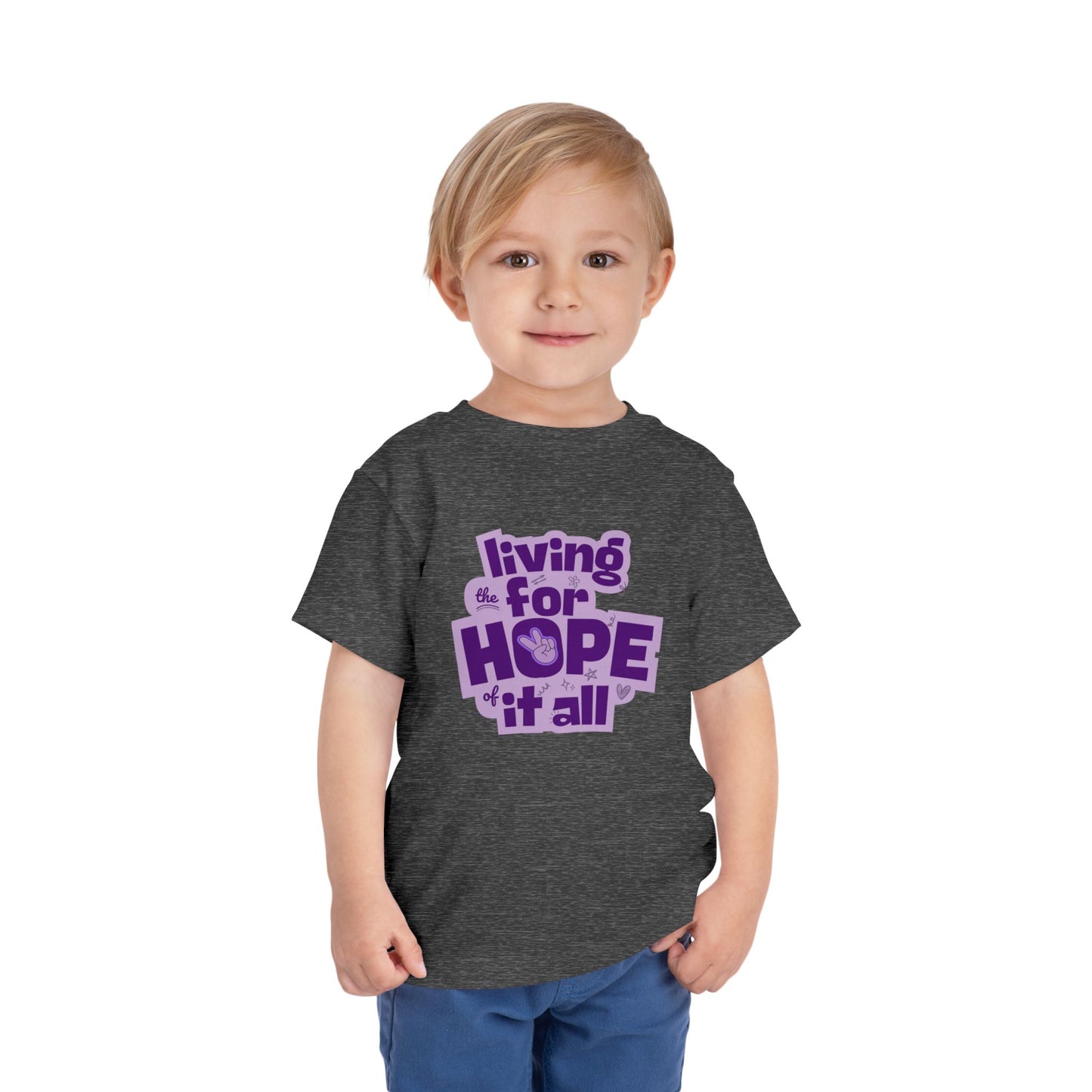 Hope Of It All - Unisex Toddler/Kid - Front Print on Light & Dark Tees 👕