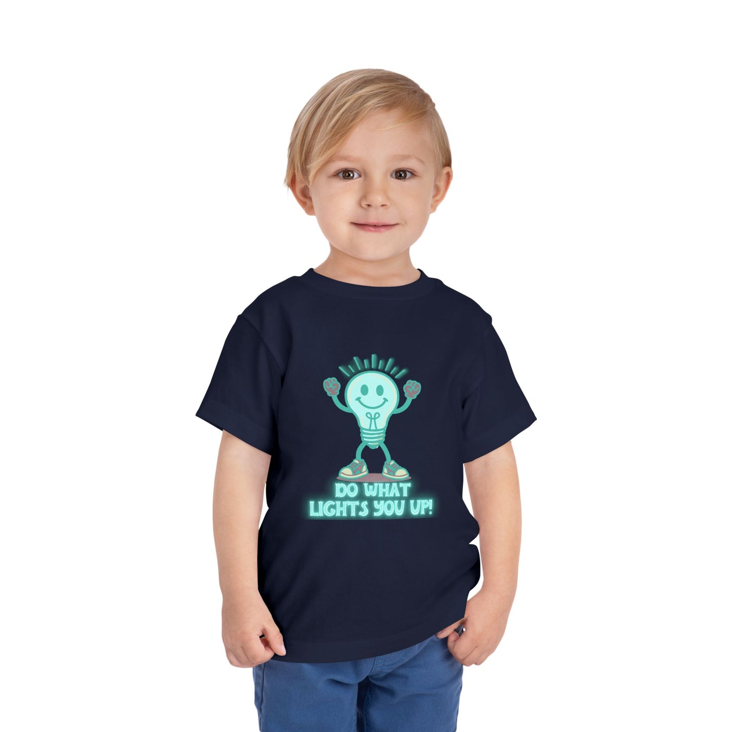 Lights You Up - Unisex Toddler/Kid - Front Print on Light & Dark Tees 👕