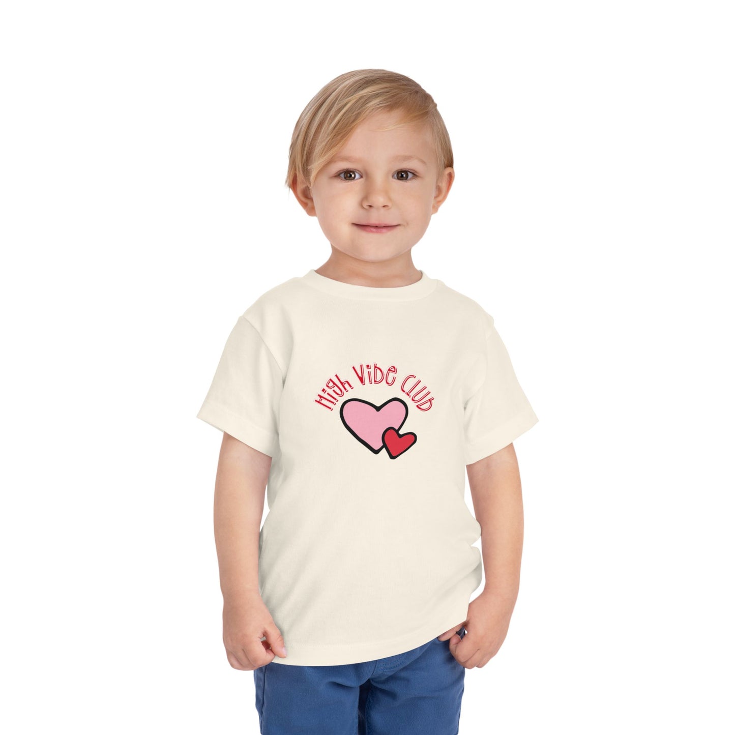High Vibe Club - Toddler Unisex - Front and Back Print on Light & Dark Tees👕