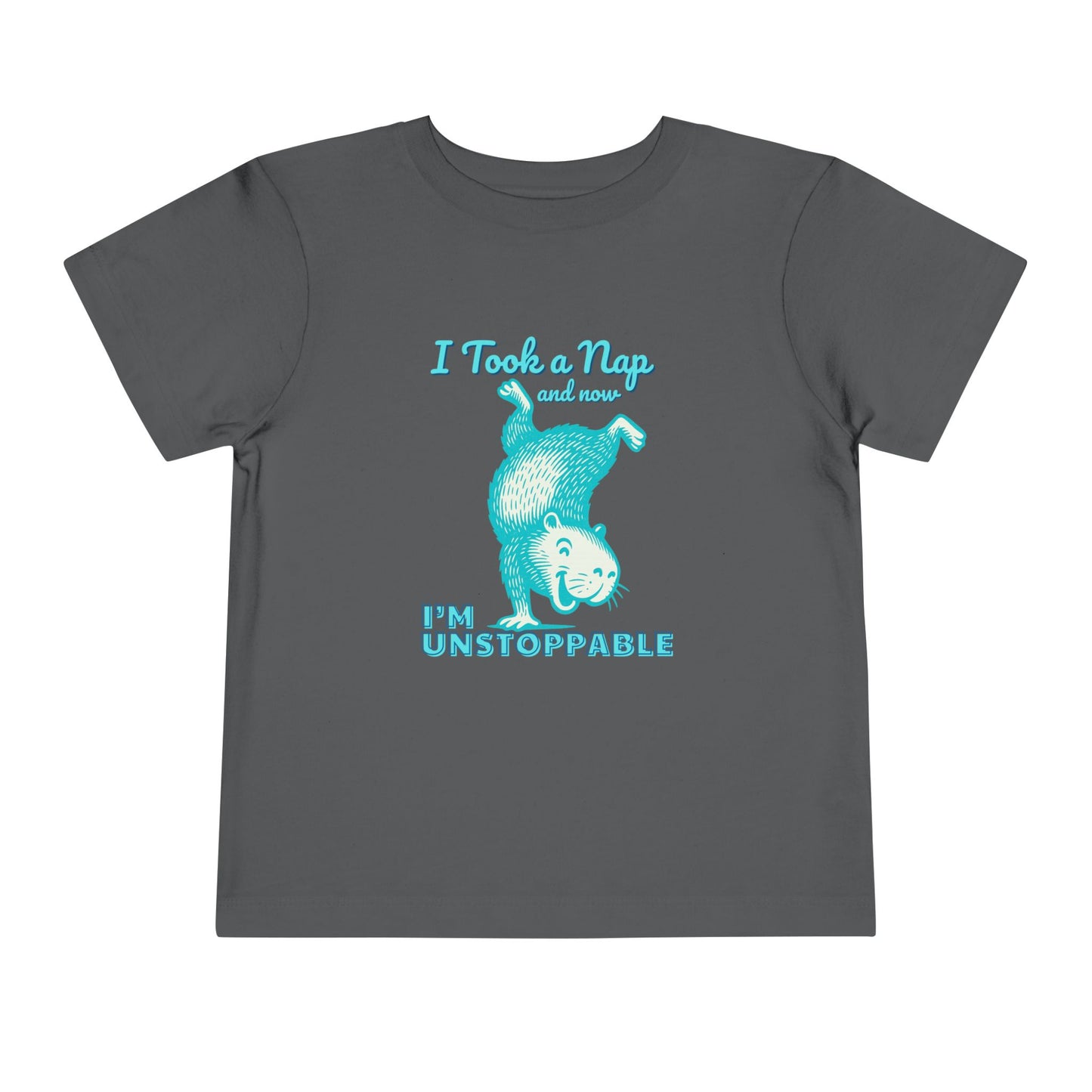 Unstoppable - Unisex Toddler/Kid - Front Print on Light & Dark Tees ๐