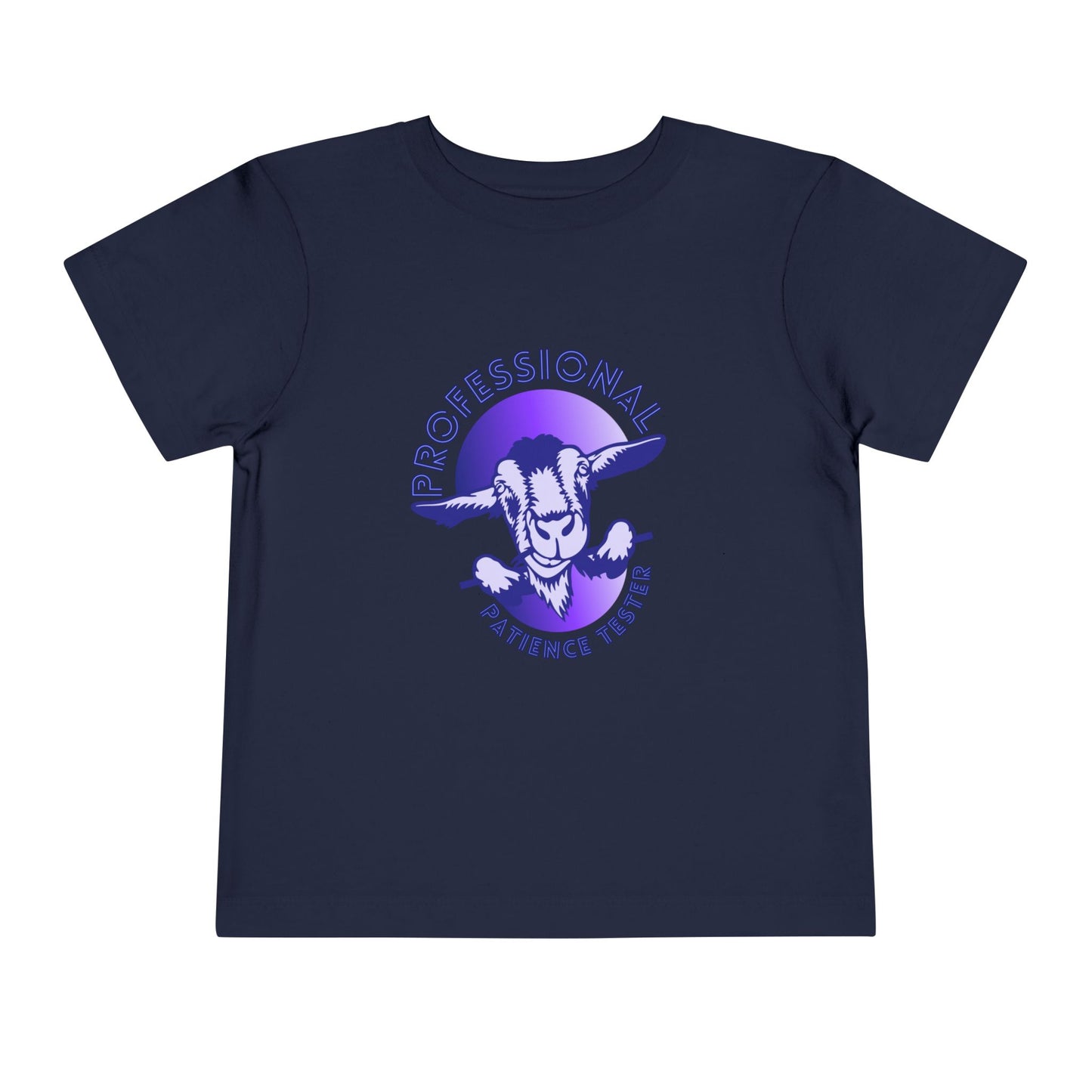 Patience Tester - Toddler Unisex - Front Print on Light & Dark Tees👕