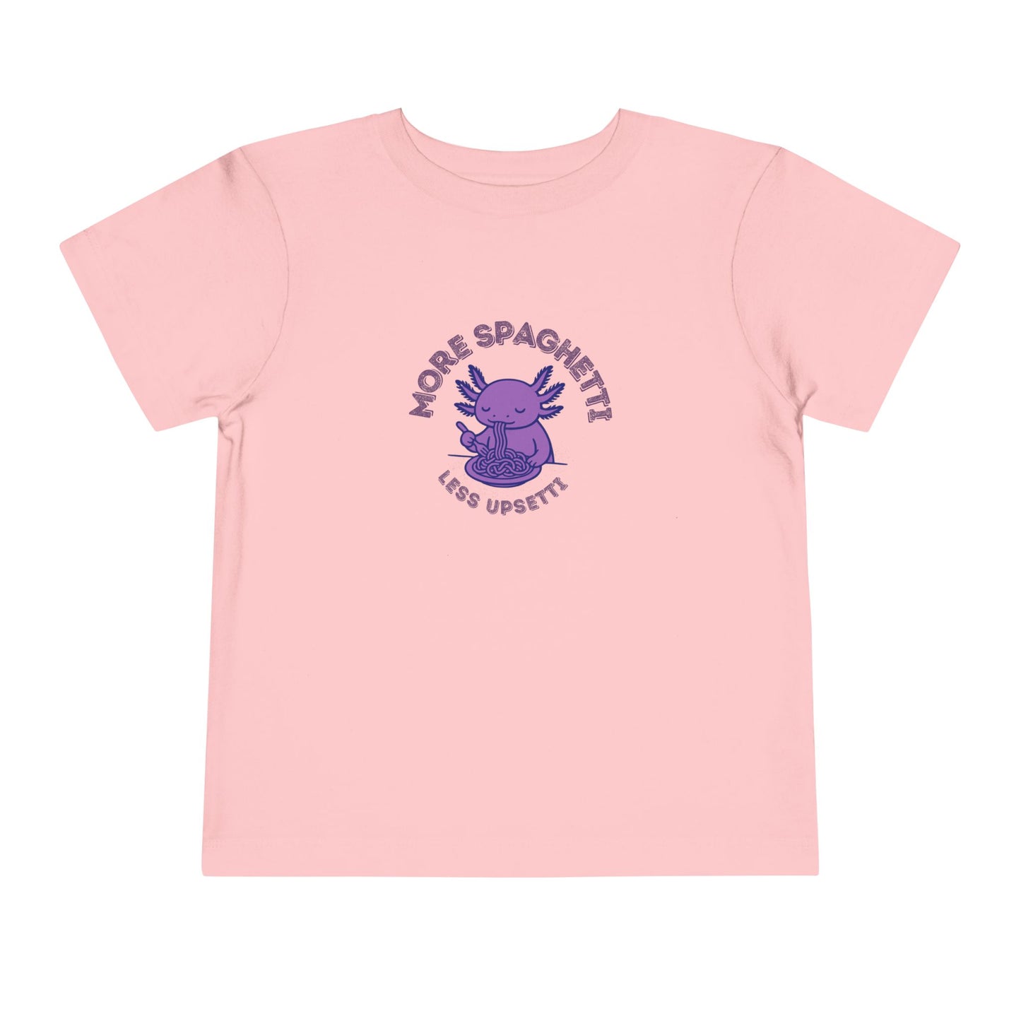 More Spaghetti - Unisex Toddler/Kid - Front Print on Light & Dark Tees👕