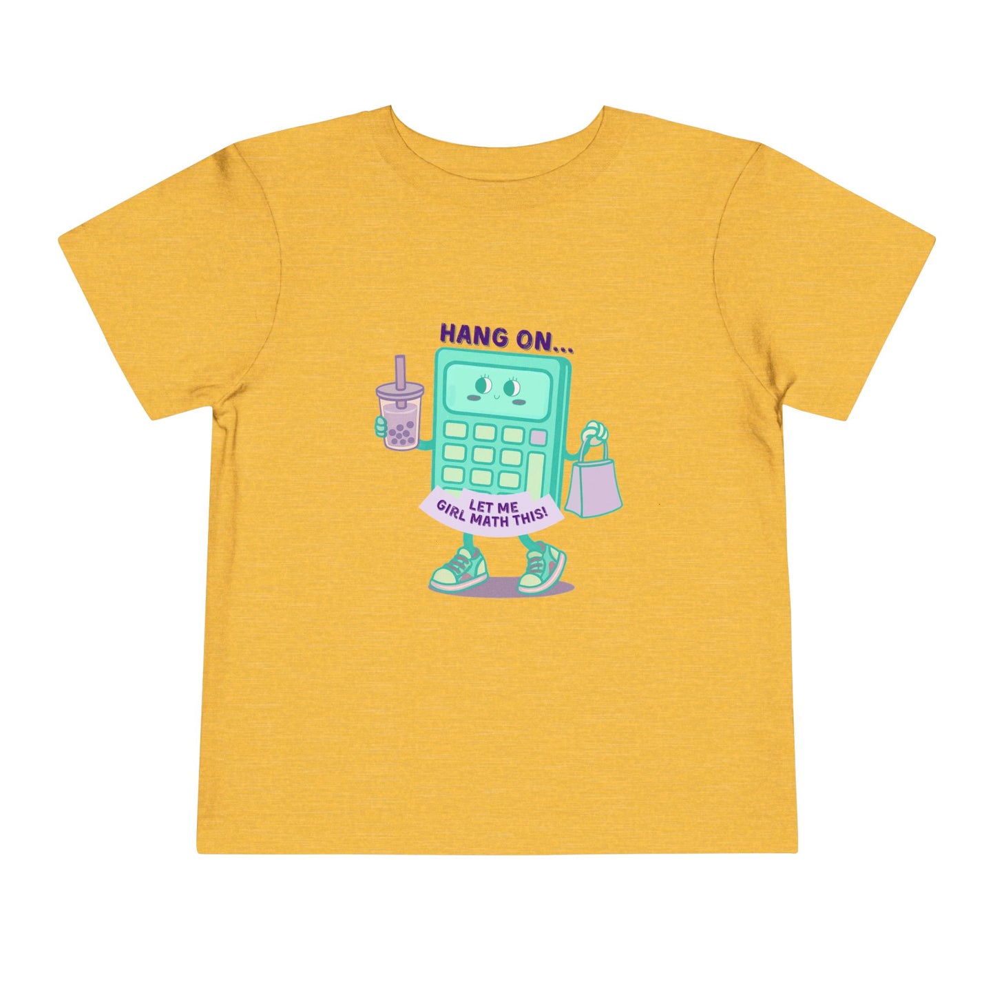 Girl Math - Unisex Toddler/Kid - Front Print on Light & Dark Tees ๐