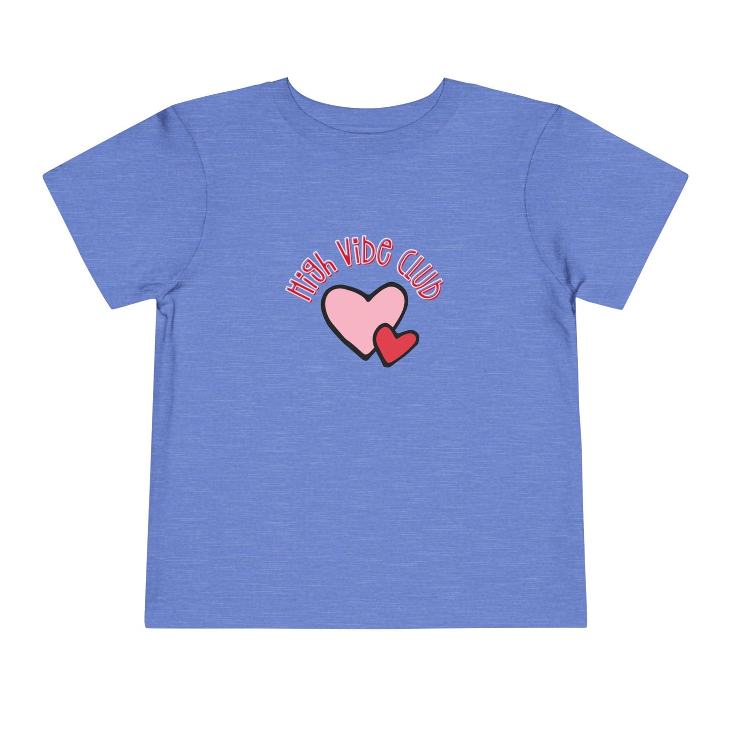 High Vibe Club - Toddler Unisex - Front and Back Print on Light & Dark Tees👕