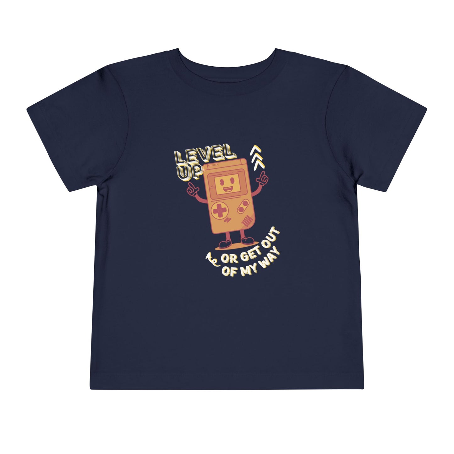 Level Up - Unisex Toddler/Kid - Front Print on Light & Dark Tees ๐