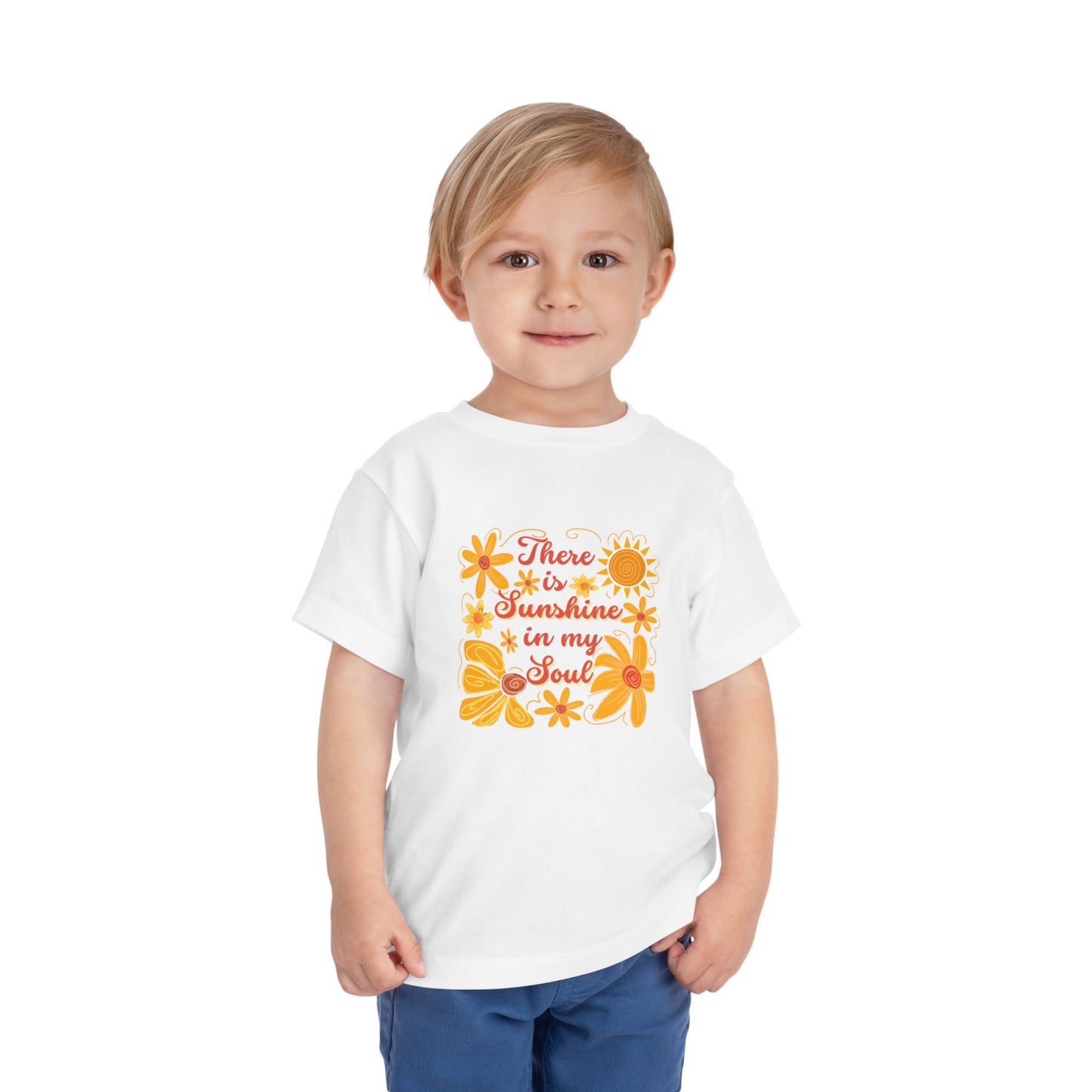 Sunshine In My Soul - Unisex Toddler/Kid - Front Print on Light & Dark Tees👕