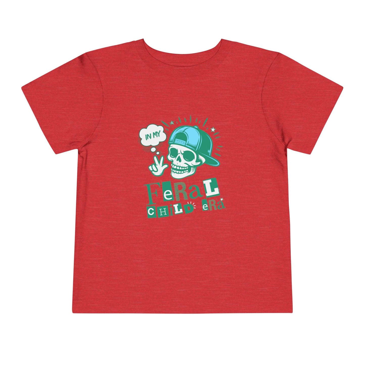 Feral Child - Unisex Toddler/Kid - Front Print on Light & Dark Tees 👕