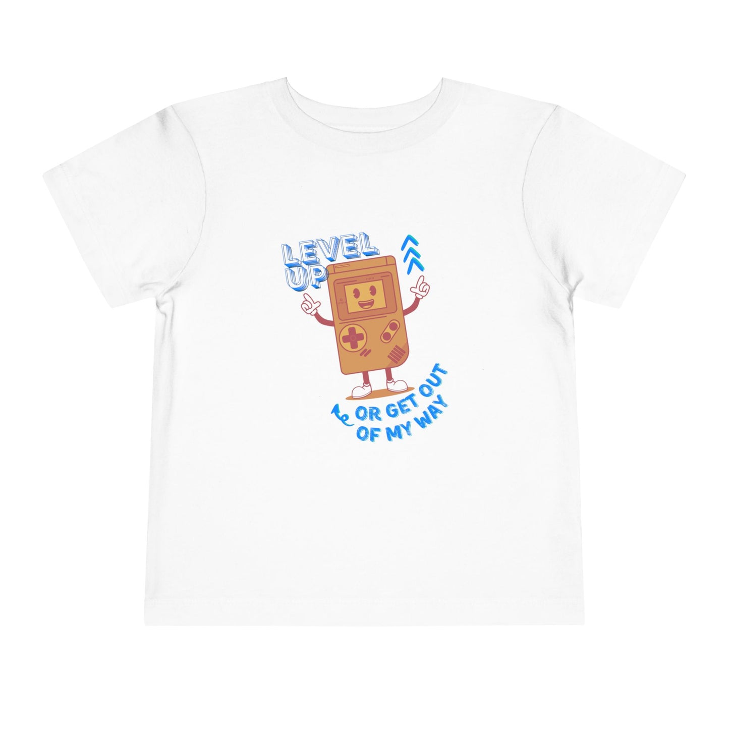 Level Up - Unisex Toddler/Kid - Front Print on Light & Dark Tees ๐
