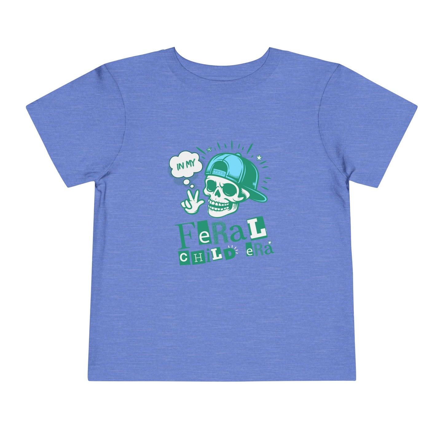 Feral Child - Unisex Toddler/Kid - Front Print on Light & Dark Tees 👕