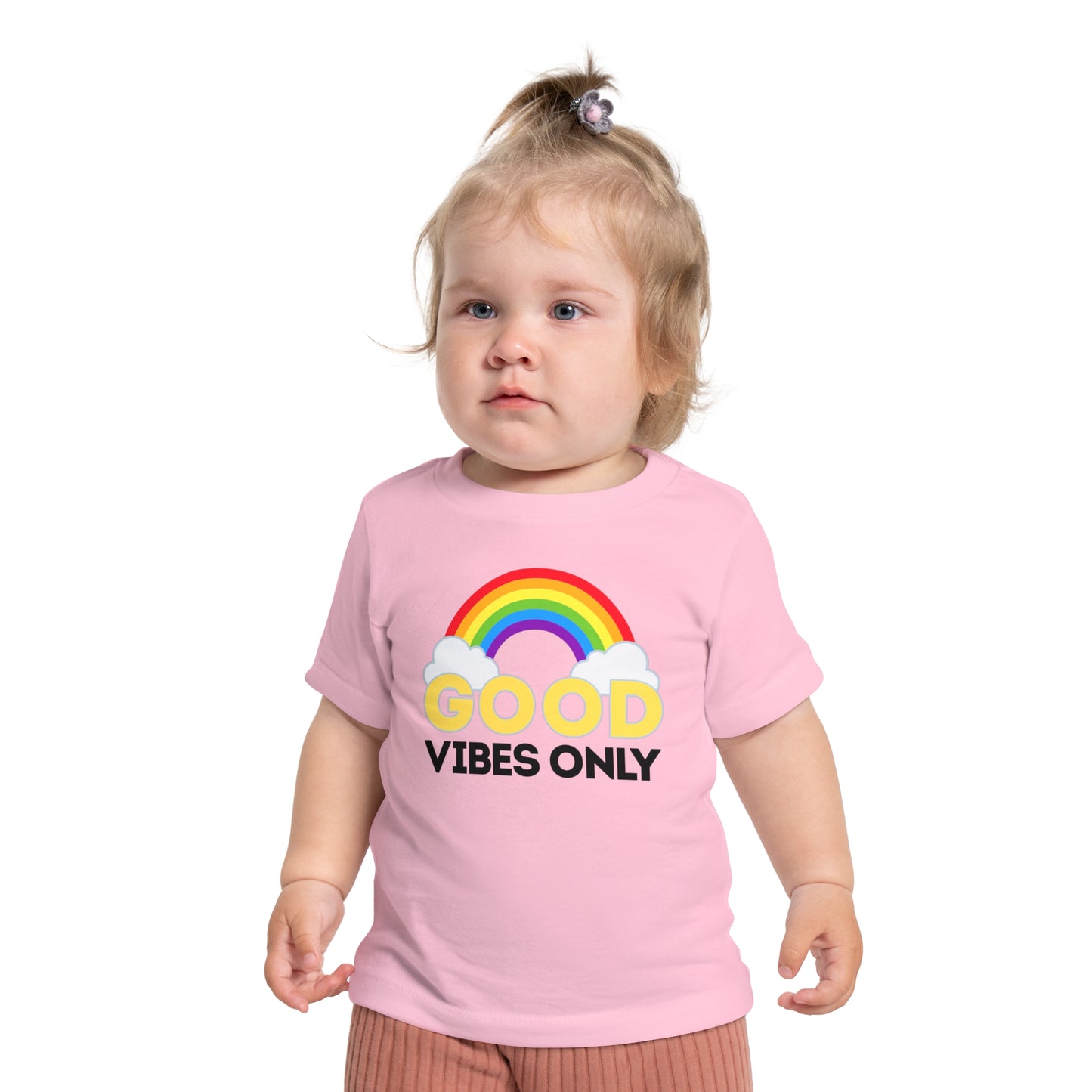 Good Vibes Only - Unisex Baby/Toddler - on Light & Dark Tees👕