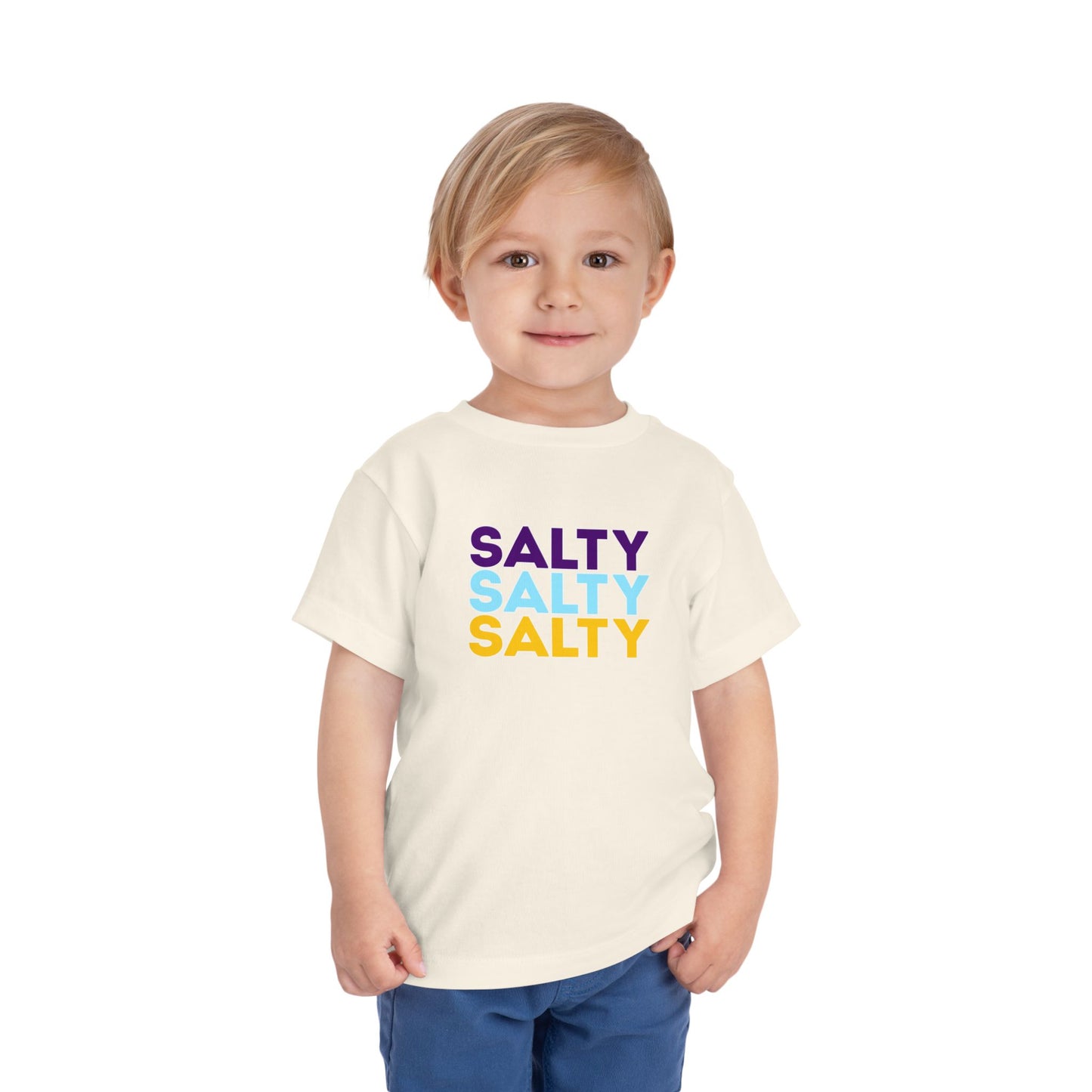 Salty Lil' Stinker - Unisex Toddler/Kid - Front & Back Print on Light & Dark Tees👕