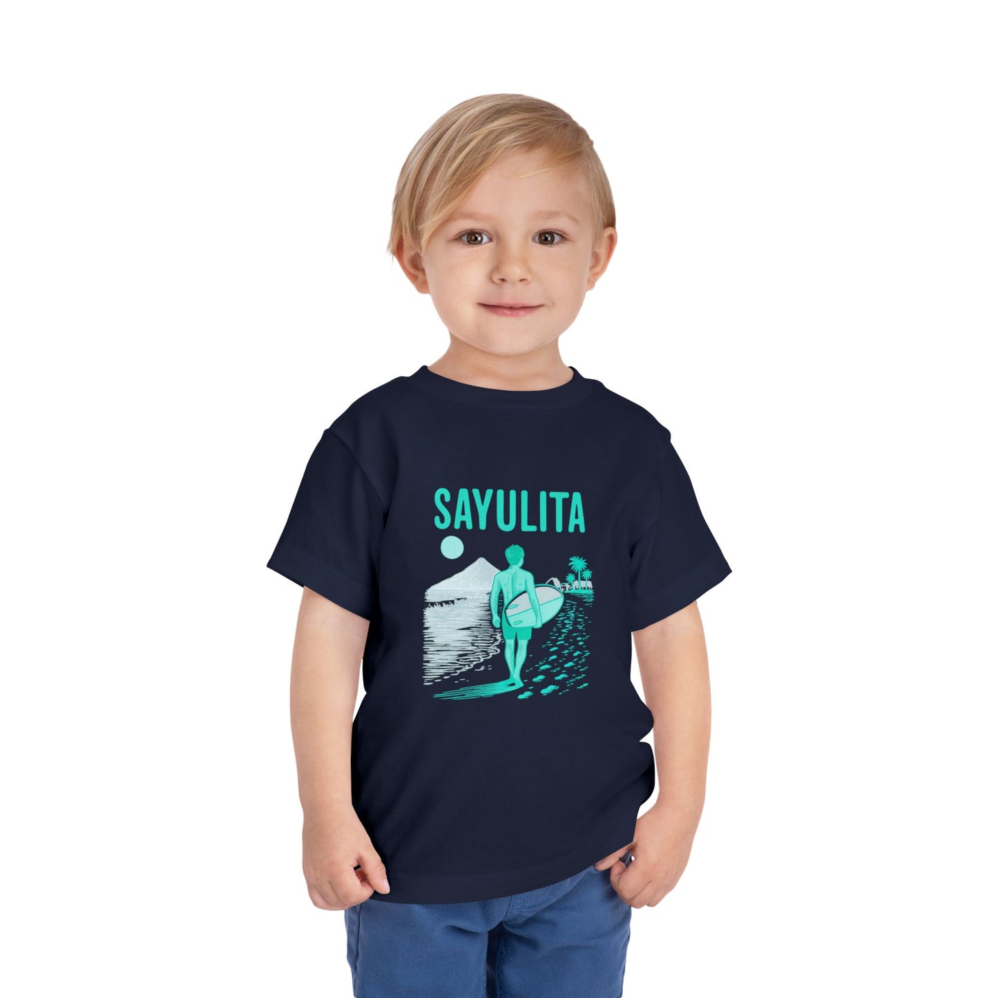 Sayulita- Unisex Toddler/Kid - Front Print on Light & Dark Tees 👕