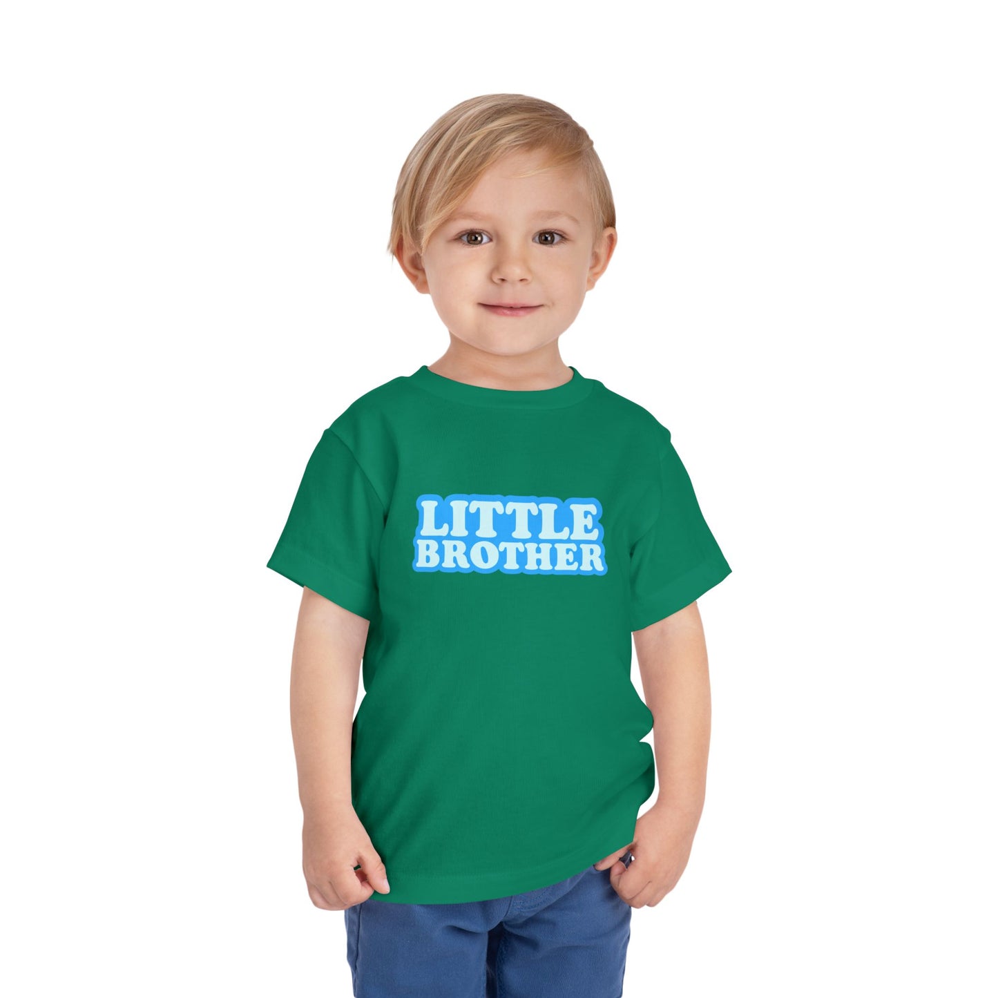 Little Brother - Unisex Toddler/Kid - Front Print on Light & Dark Tees 👕