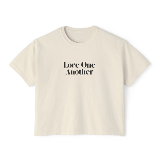 Love One Another - Woman's Boxy Tee 👕