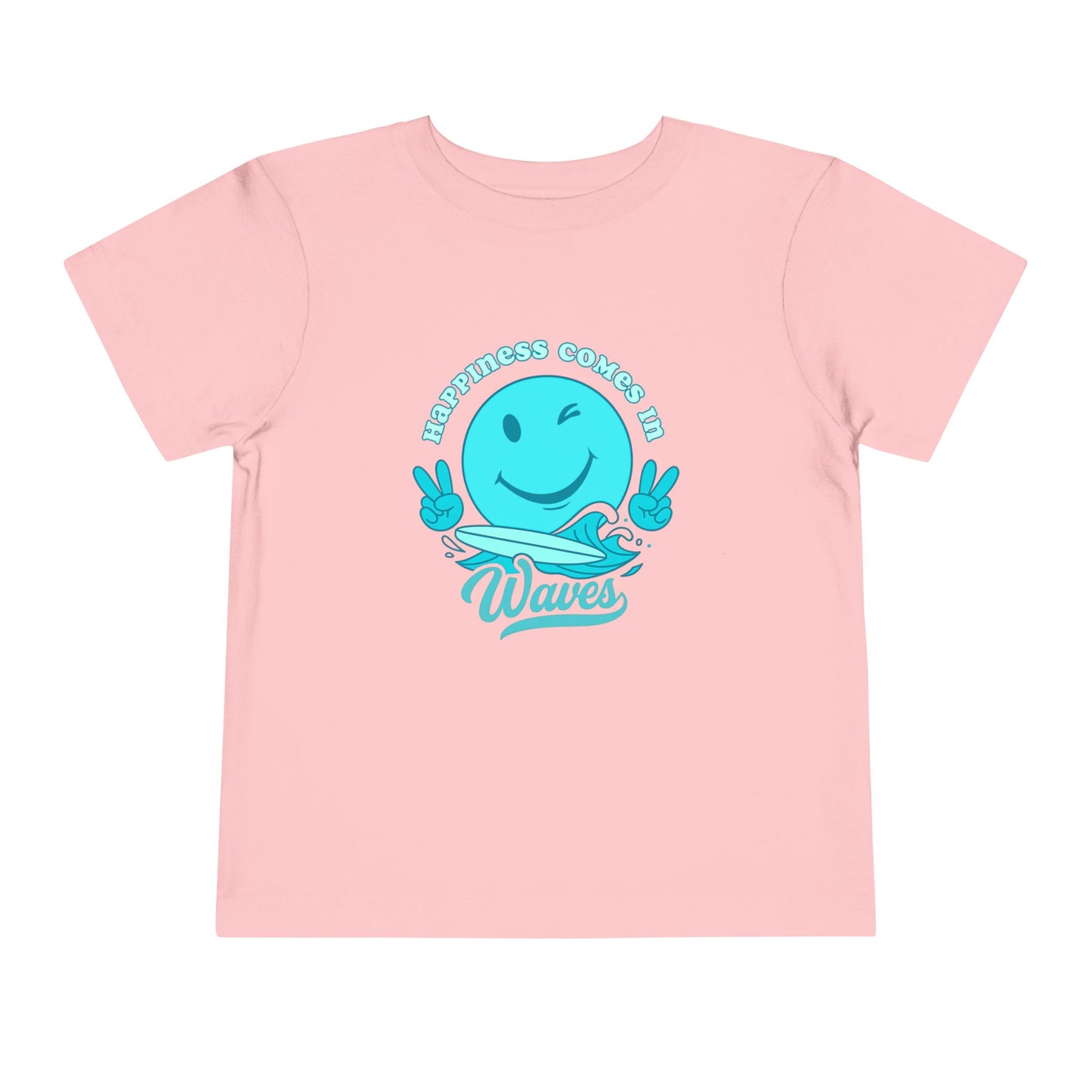 Happiness in Waves- Toddler/Kid - on Light & Dark Tees👕