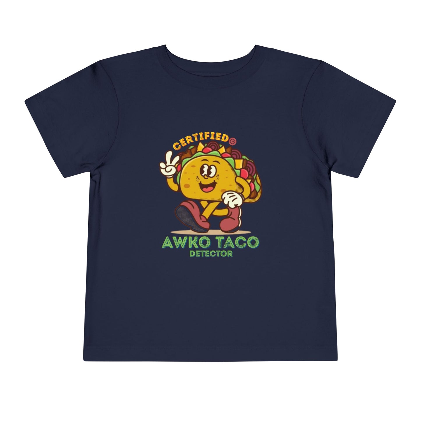 Awko Taco - Unisex Toddler/Kid - Front Print on Light & Dark Tees ๐