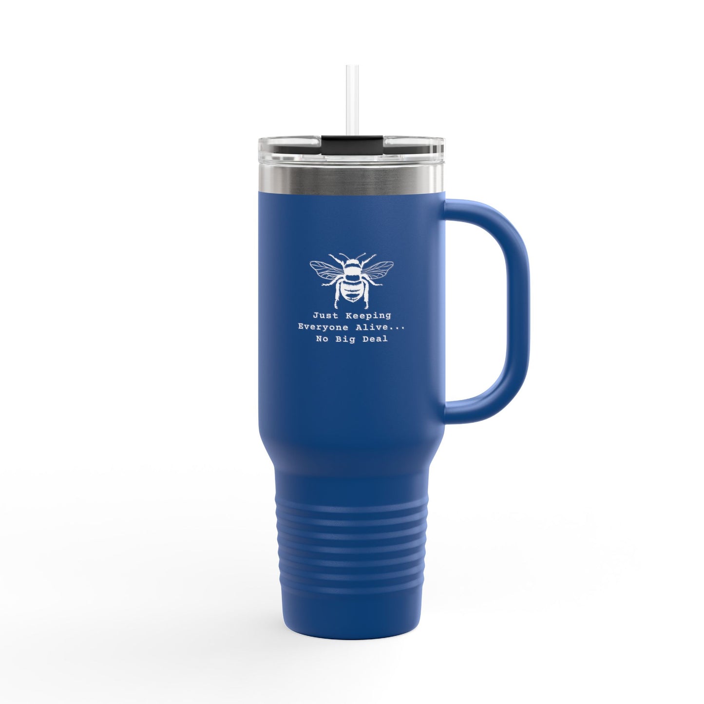 Queen Keeping Everyone Alive - Insulated Travel Mug