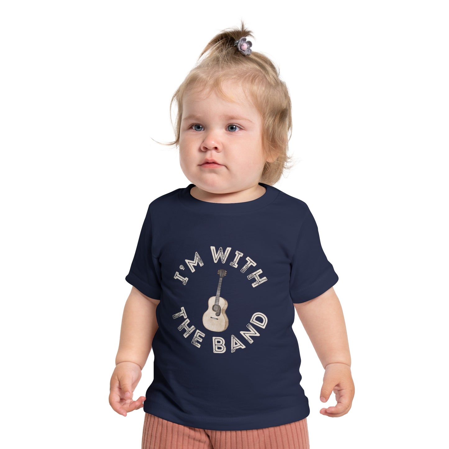 With The Band - Unisex Baby/Toddler - on Light & Dark Tees👕