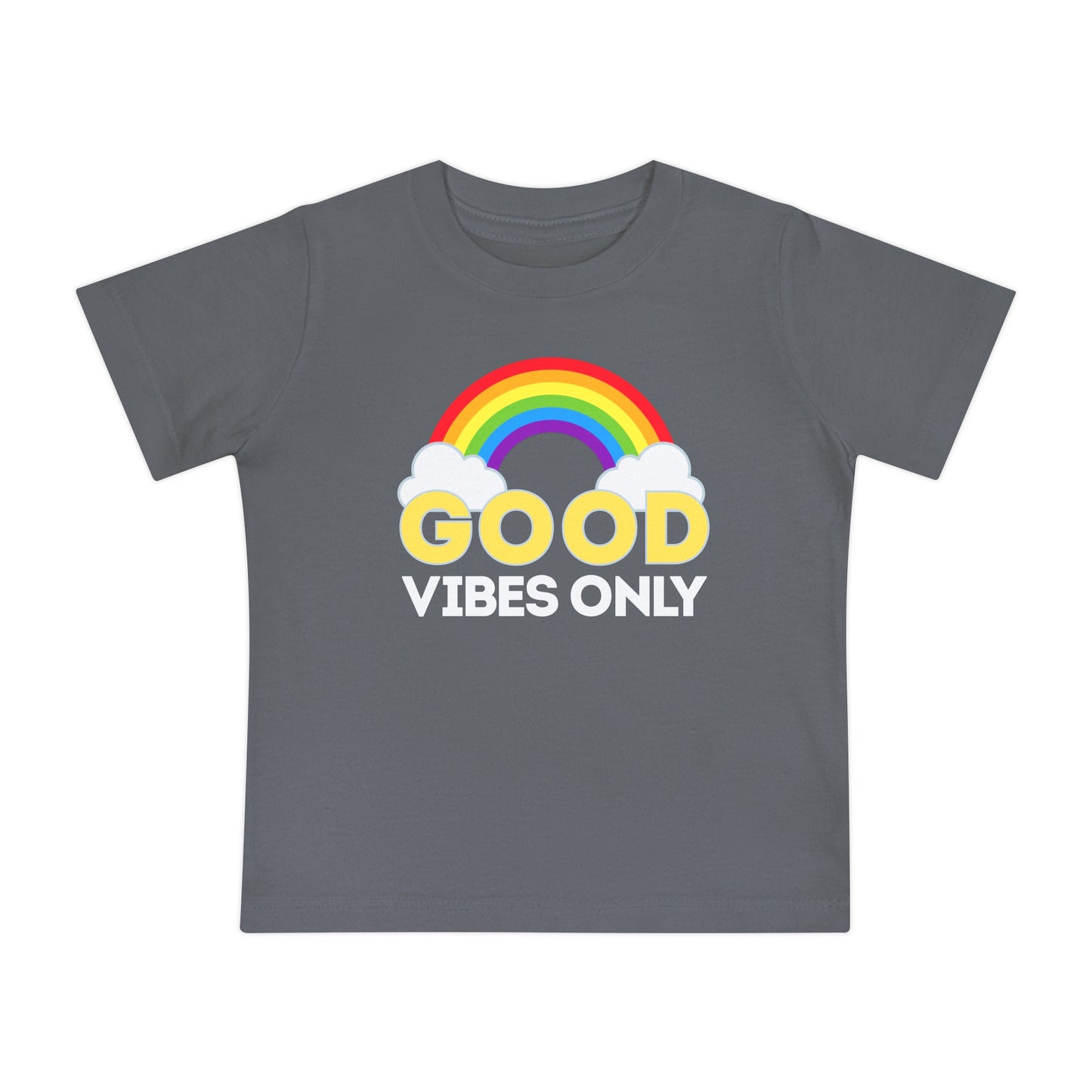 Good Vibes Only - Unisex Baby/Toddler - on Light & Dark Tees👕