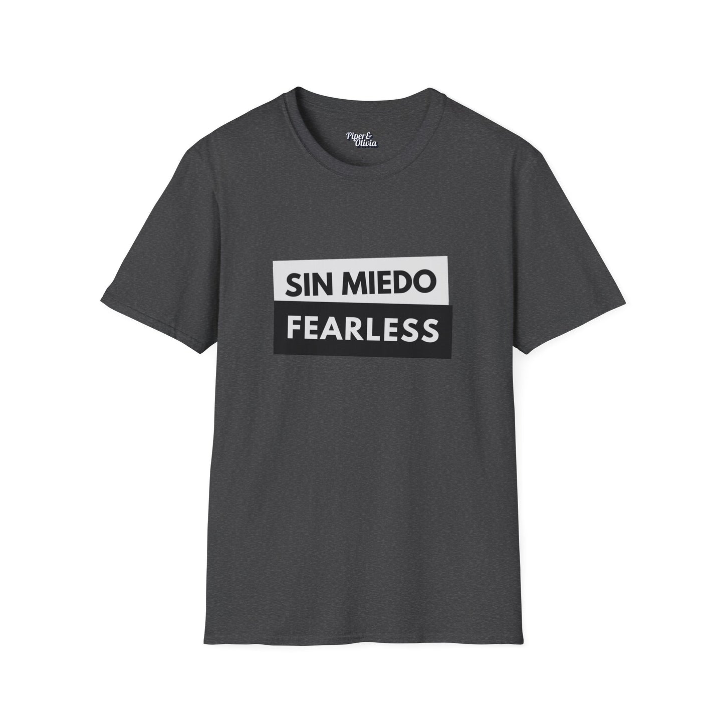 Sin Miedo - Unisex - On Dark and Light Colored Tee๐