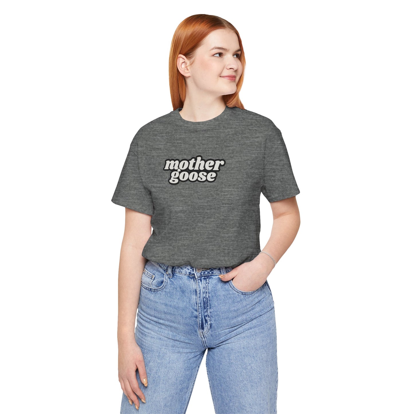 Retro Mother Goose - Unisex - On Dark and Light Colored Tee๐