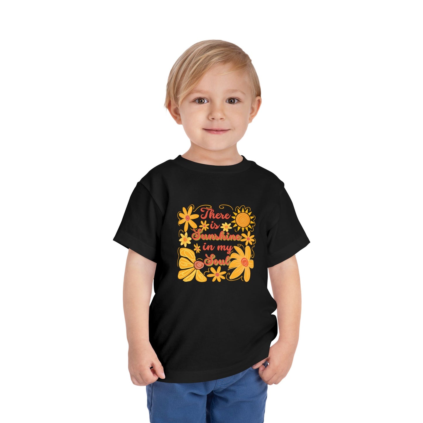 Sunshine In My Soul - Unisex Toddler/Kid - Front Print on Light & Dark Tees👕