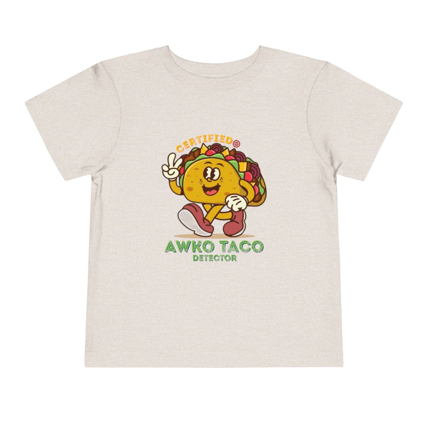 Awko Taco - Unisex Toddler/Kid - Front Print on Light & Dark Tees ๐
