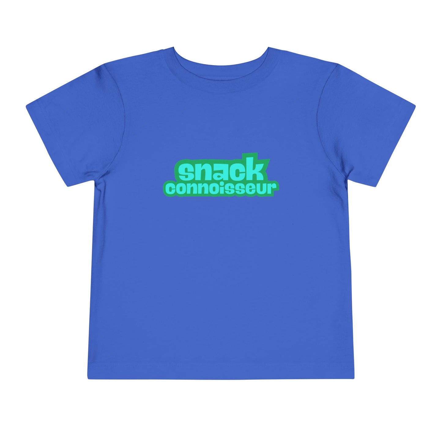 Snack Connoisseur - Unisex Toddler/Kid - Front Print on Light & Dark Tees 👕