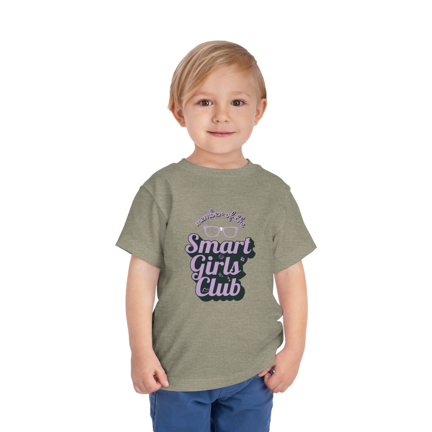 Smart Girls Club - Unisex Toddler/Kid - Front Print on Light & Dark Tees 👕