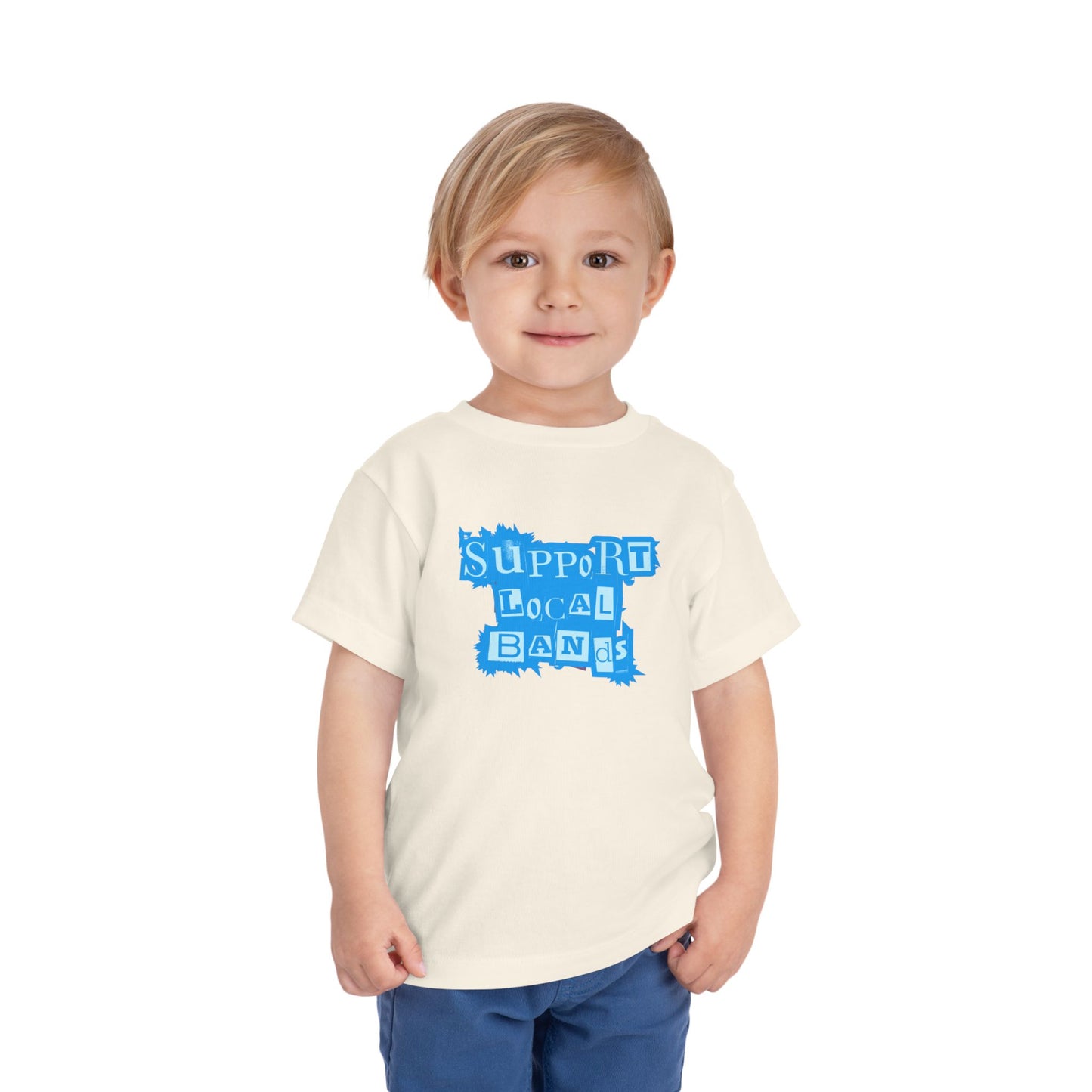 Support Local Bands Punky - Unisex Toddler/Kid - Front Print on Light & Dark Tees👕